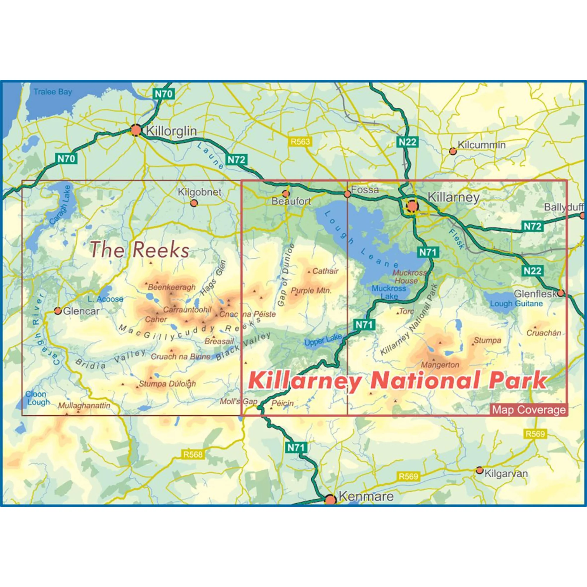 EastWest Mapping Killarney National Park Map (1:20,000) - Image 2