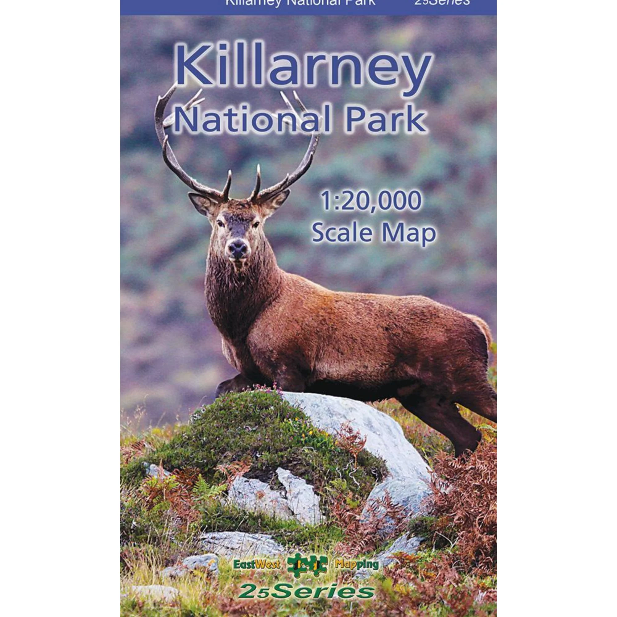 EastWest Mapping Killarney National Park Laminated Waterproof Map (1:20,000)