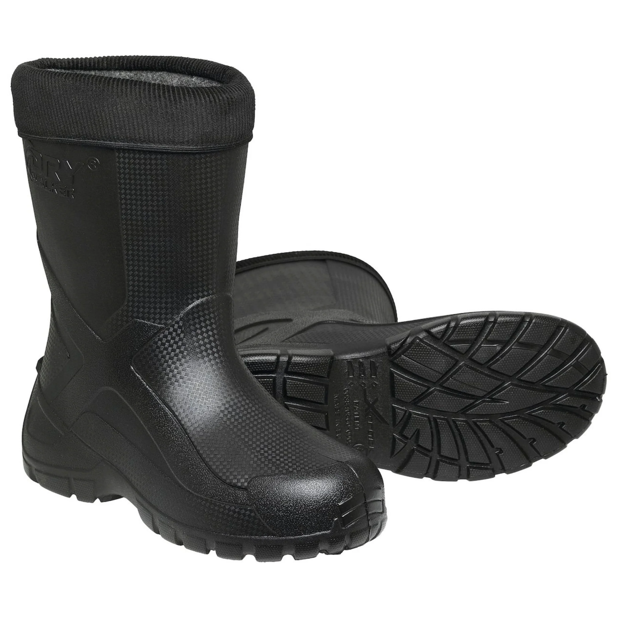 Kinetic Unisex Drywalker Insulated Short Wellies (11in)(Black)