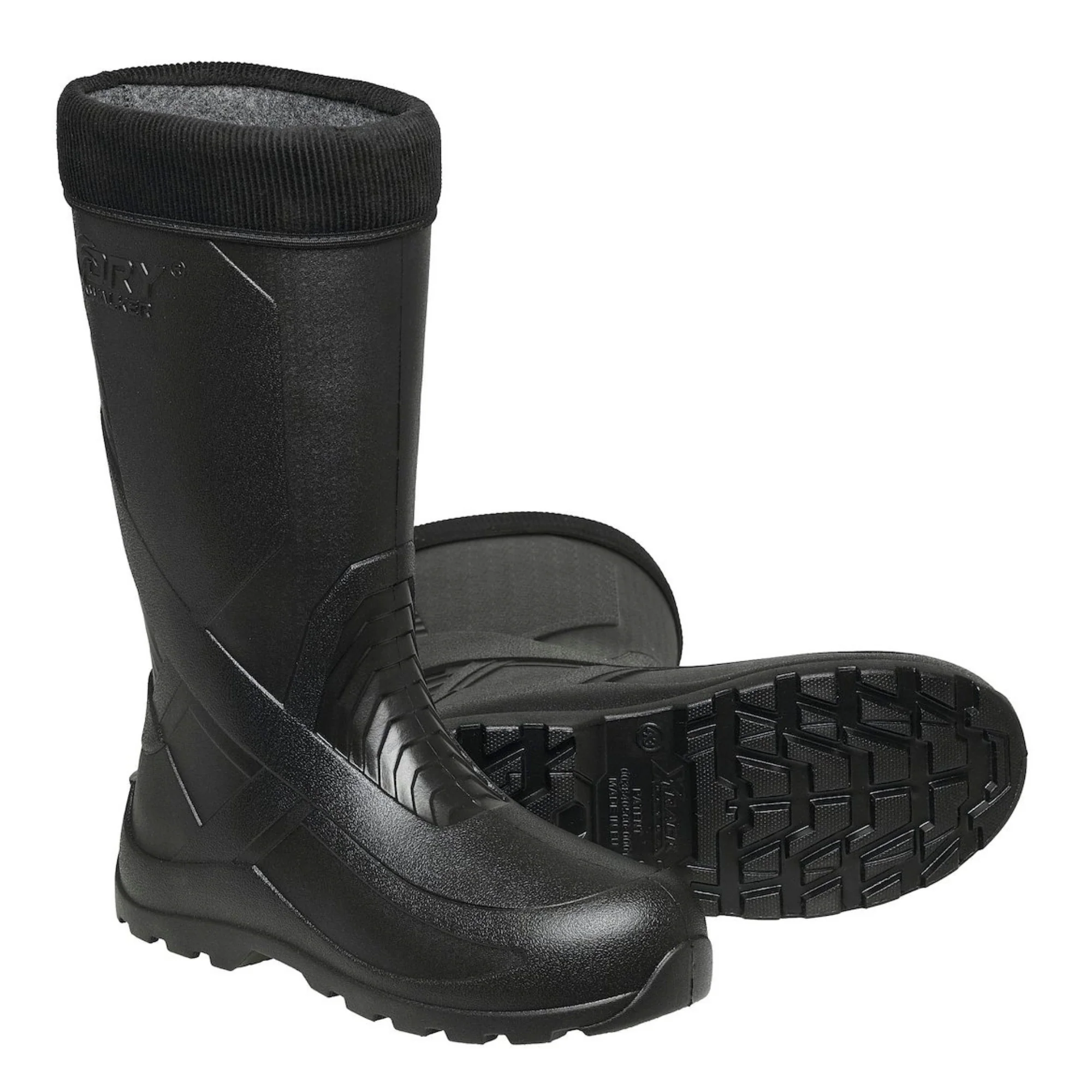 Kinetic Unisex Drywalker Insulated Wellies (15in)(Black)