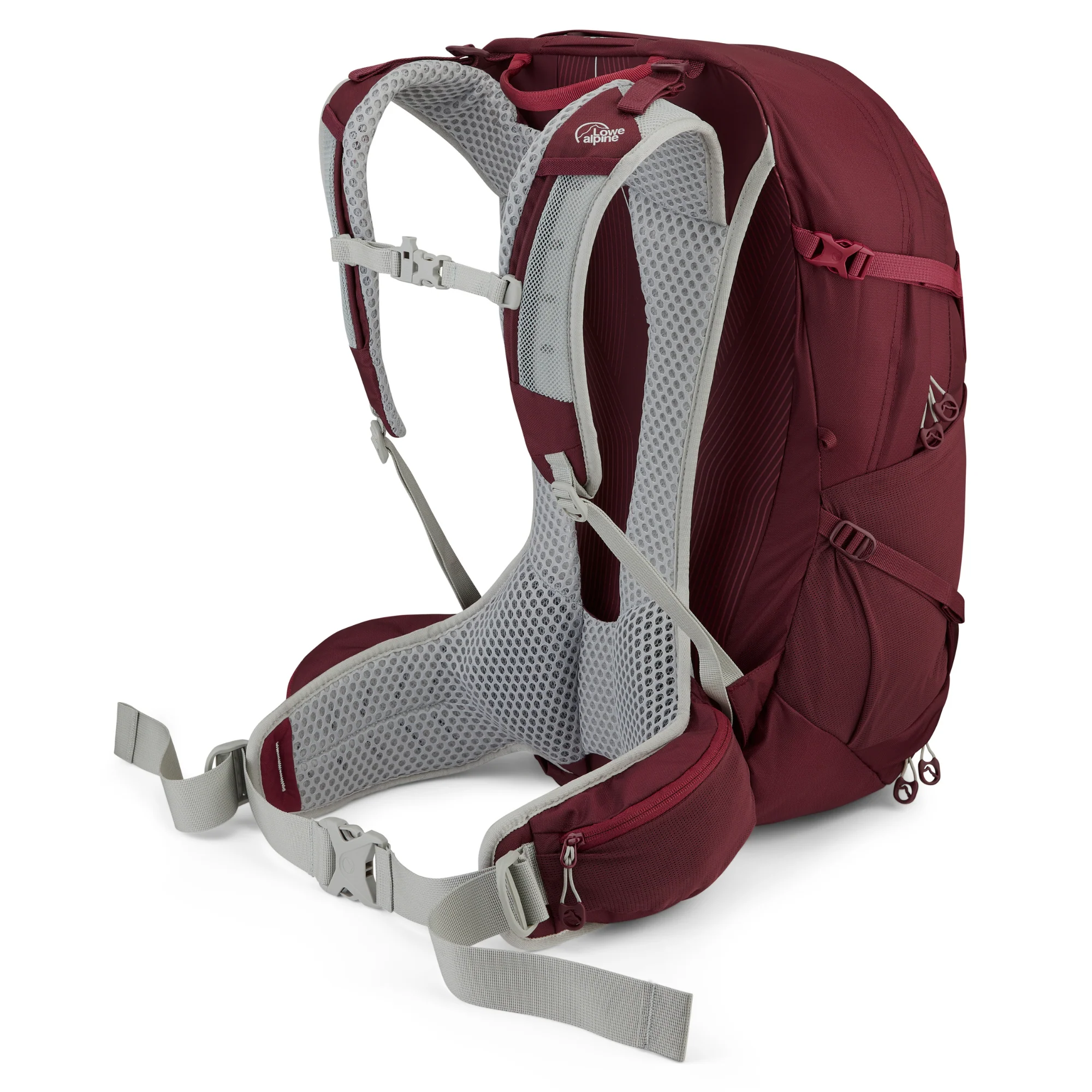 Lowe Alpine AirZone Trail Duo Narrow Dimensions ND30L Daysack (Deep Heather/Raspberry)(One Size) - Image 2