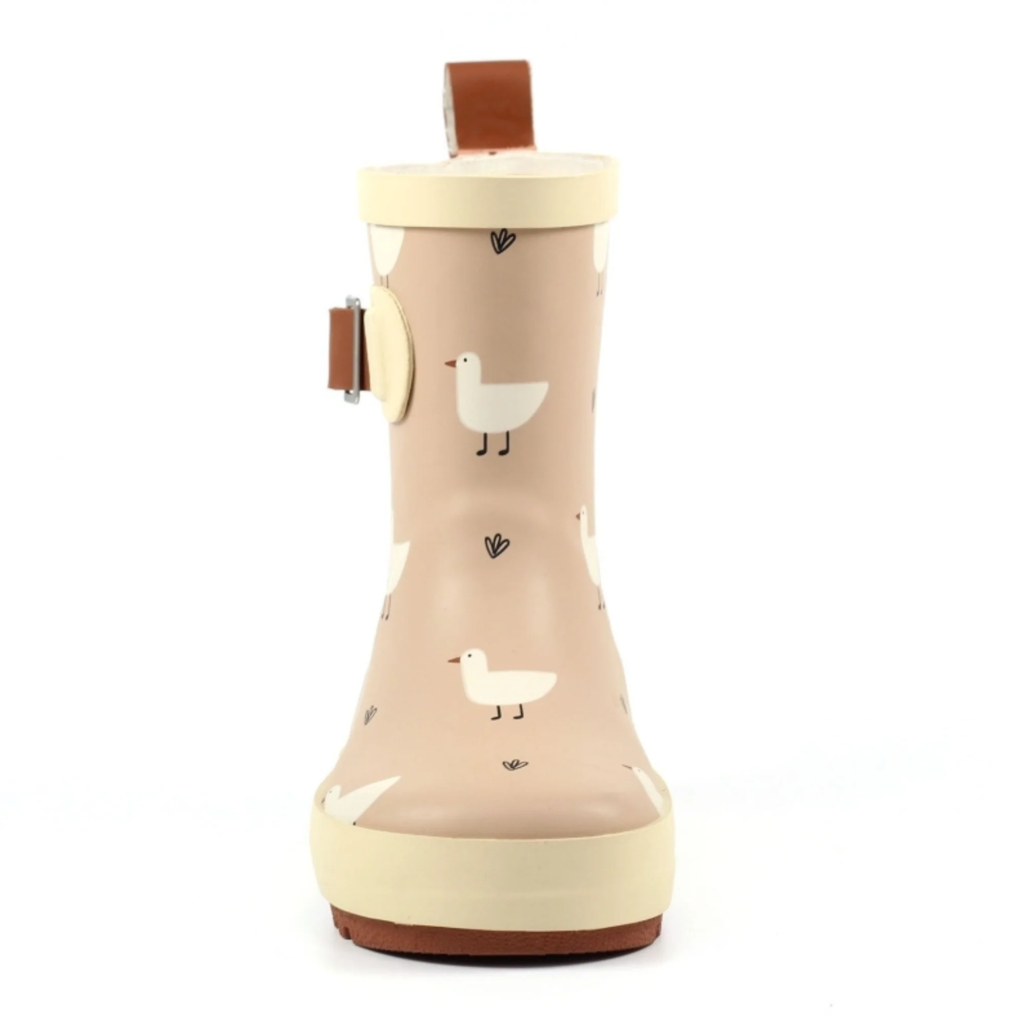Lazy Dogz Toddler Downy Wellies (Beige)(Sizes C5-C11) - Image 3
