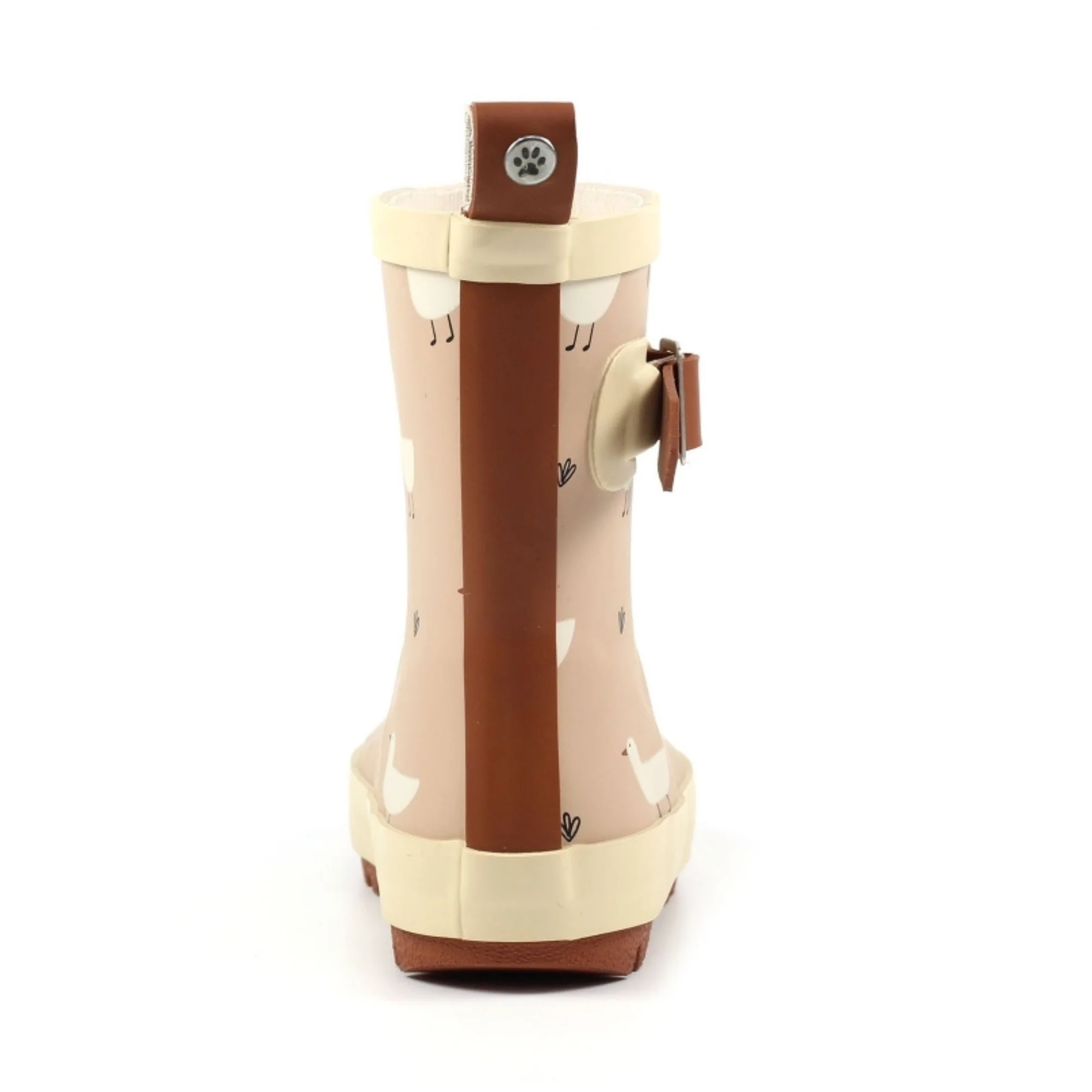 Lazy Dogz Toddler Downy Wellies (Beige)(Sizes C5-C11) - Image 4