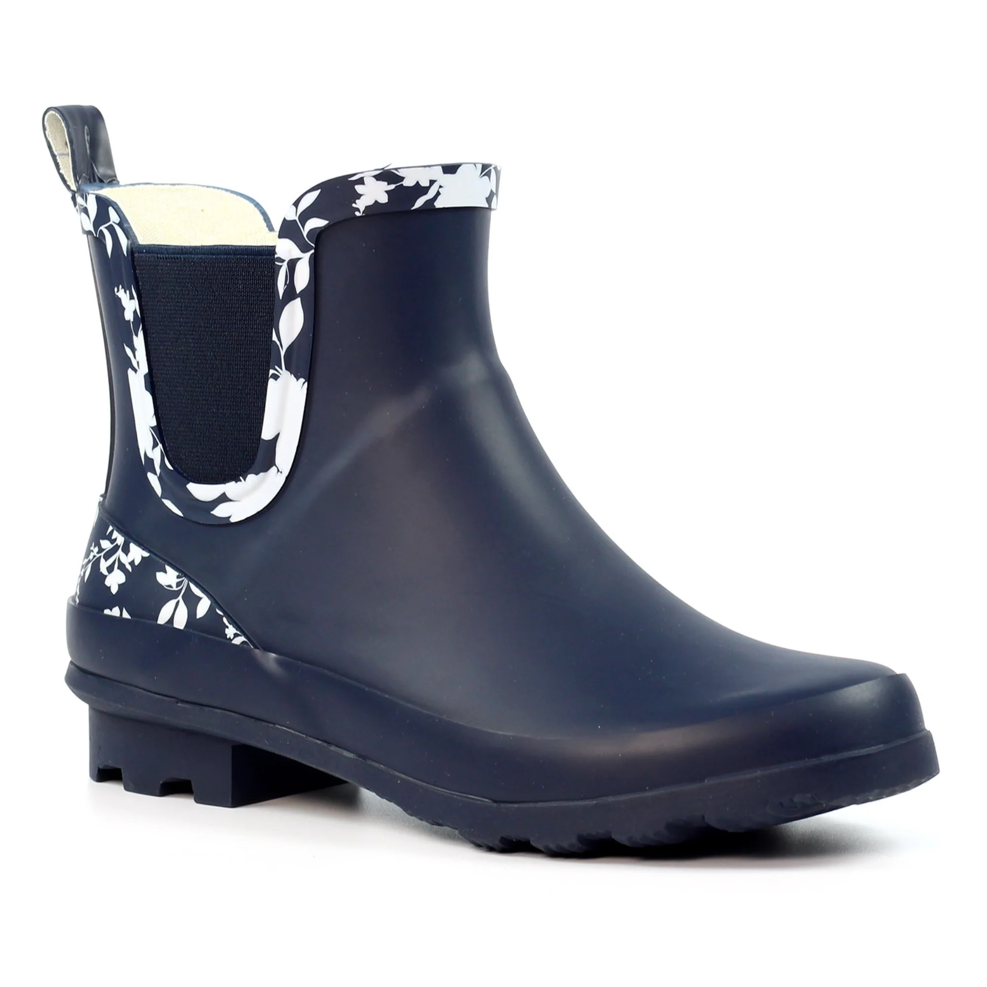 Lazy Dogz Women's Prairie Ankle Wellies (Navy) - Image 2