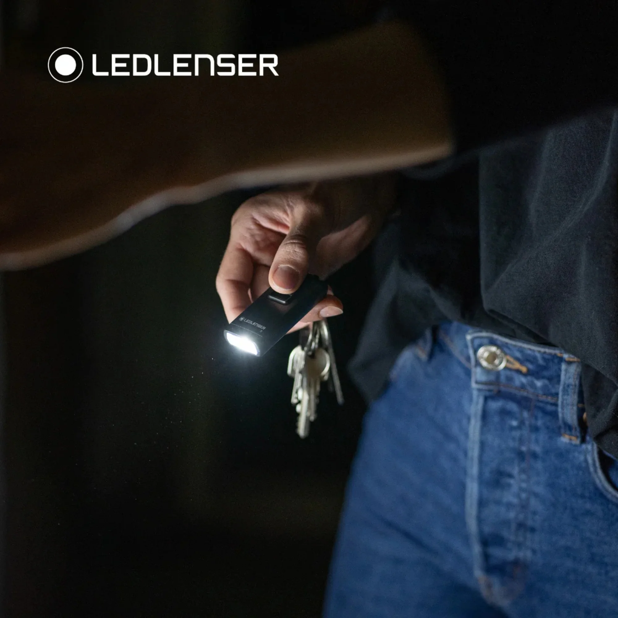 Ledlenser K6R Safety Rechargable LED Keyring Torch (Grey) - Image 8
