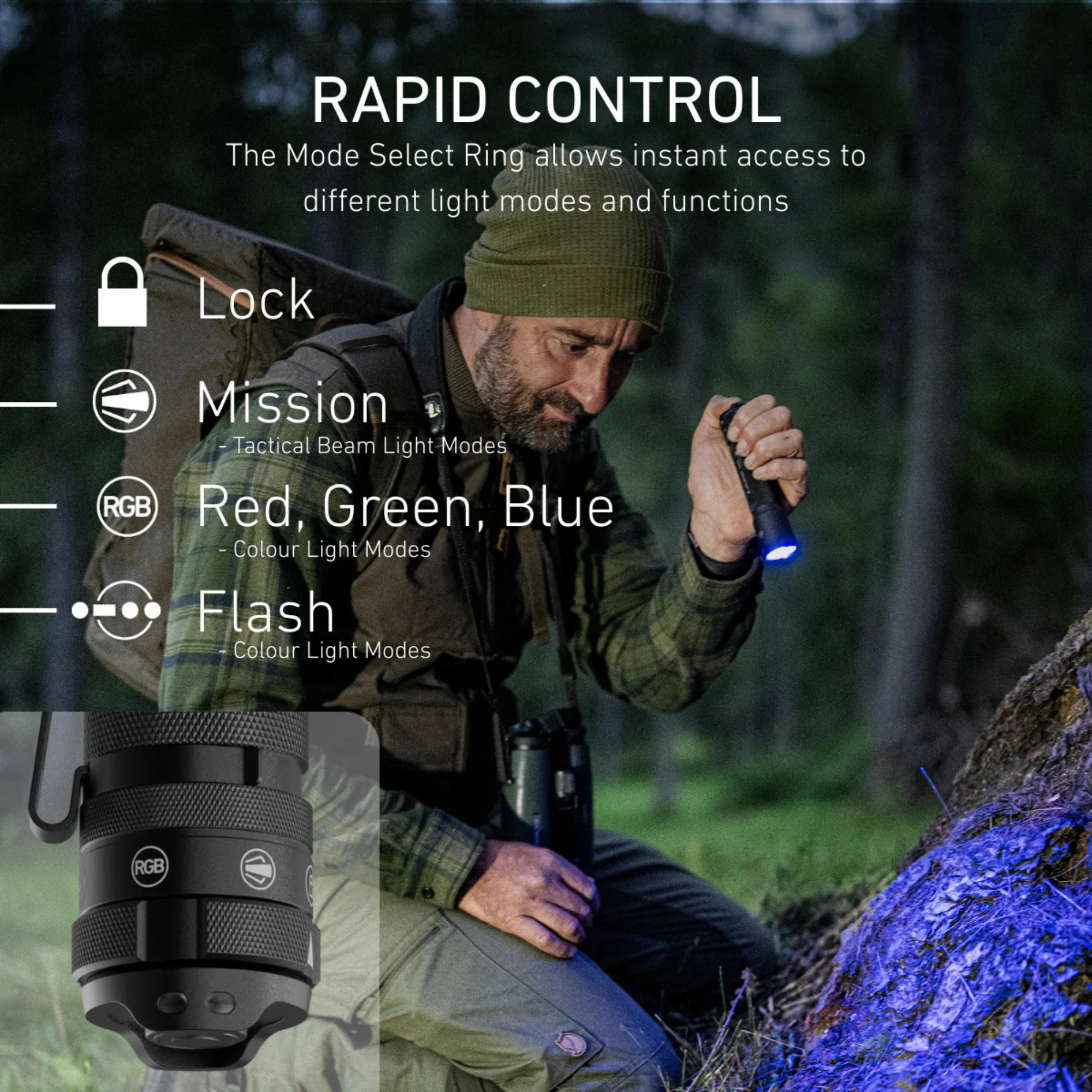 Ledlenser Tactical TAC7R Rechargeable Torch - Image 8