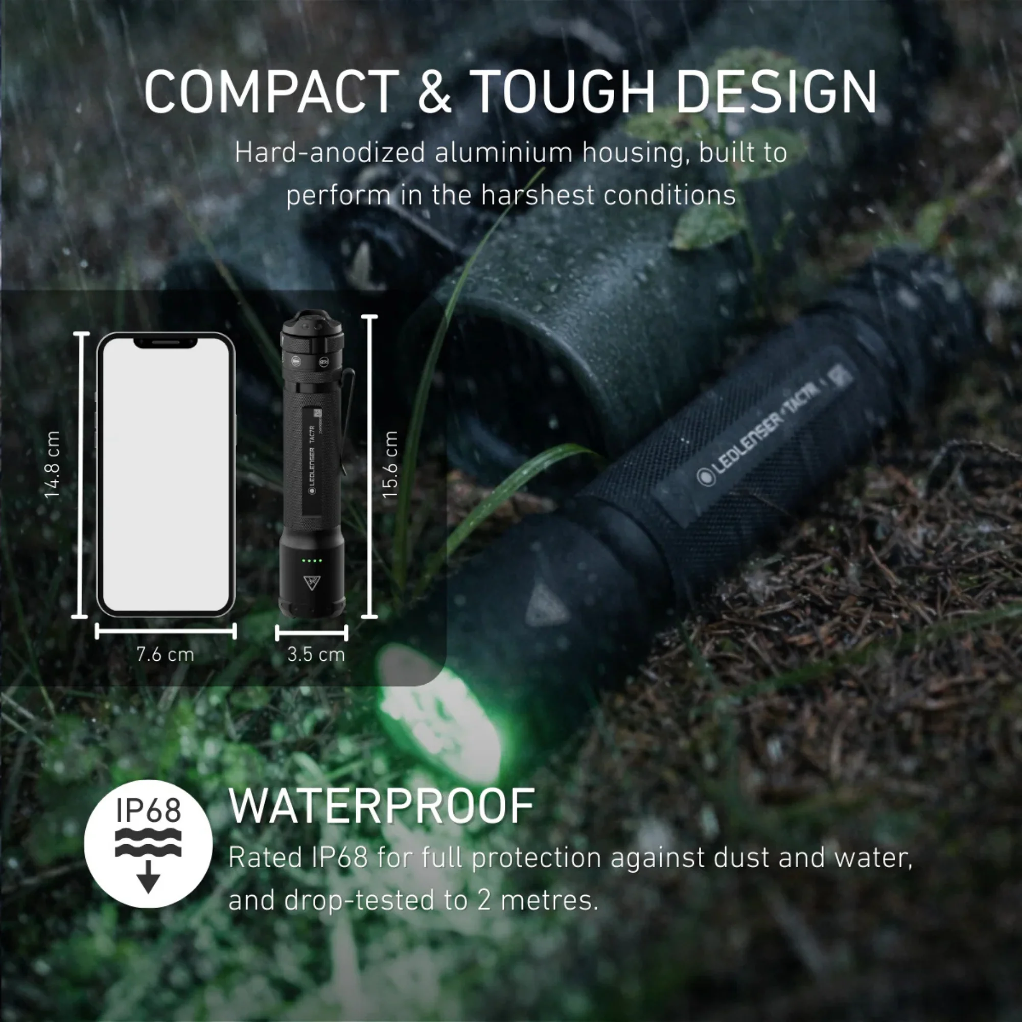 Ledlenser Tactical TAC7R Rechargeable Torch - Image 9