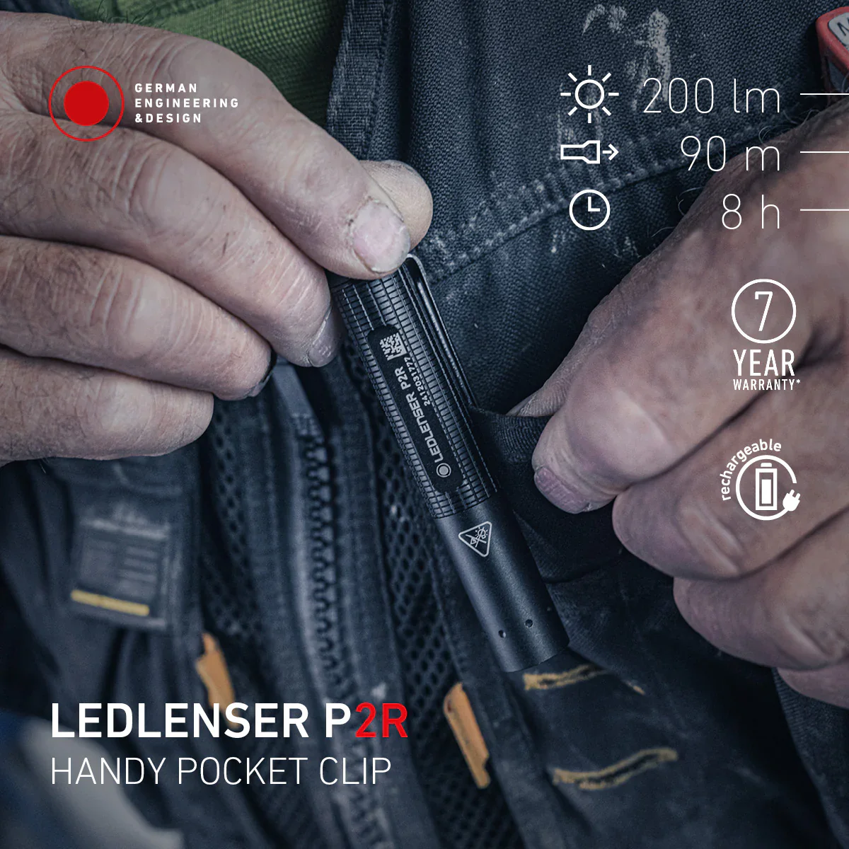 Ledlenser P2R Core Rechargeable Torch - Image 5