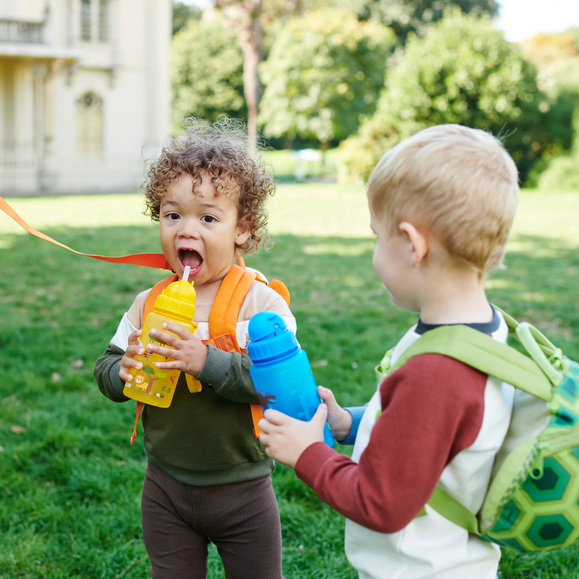 LittleLife Kids BPA Free 400ml Water Bottle (Dinosaur) - Image 7