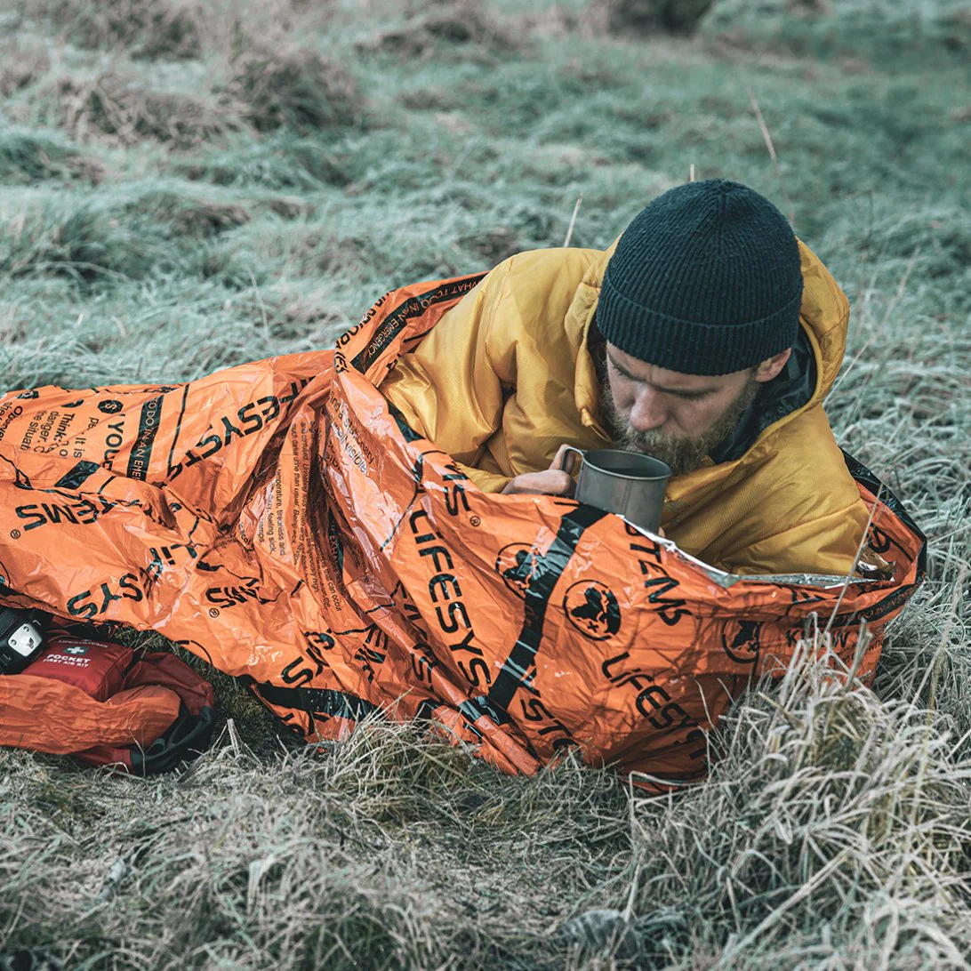 Lifesystems Heatshield Thermal Bivi Bag (Orange) - Image 3