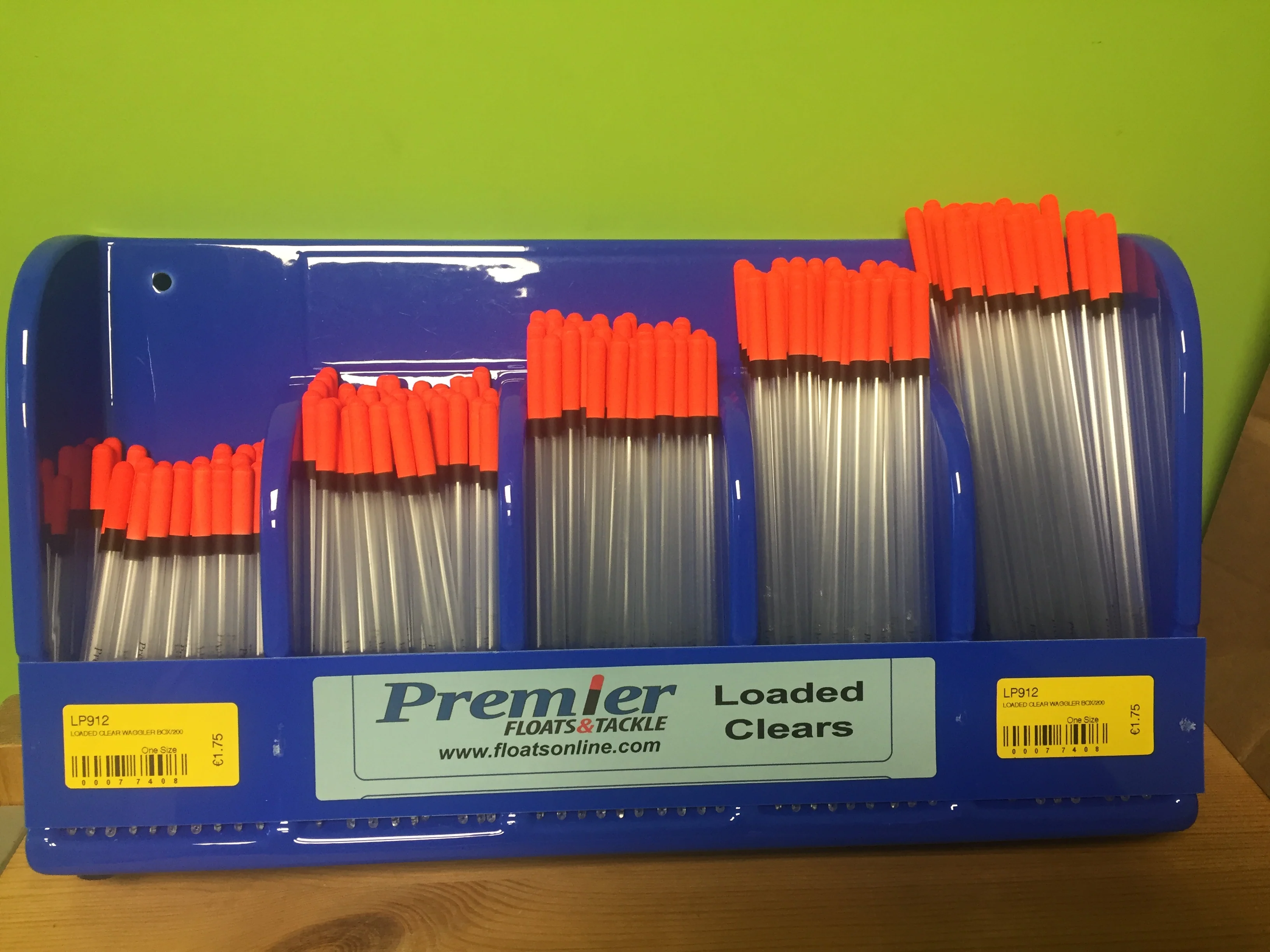Premier Loaded Clear Waggler Floats (Per 1 Float)