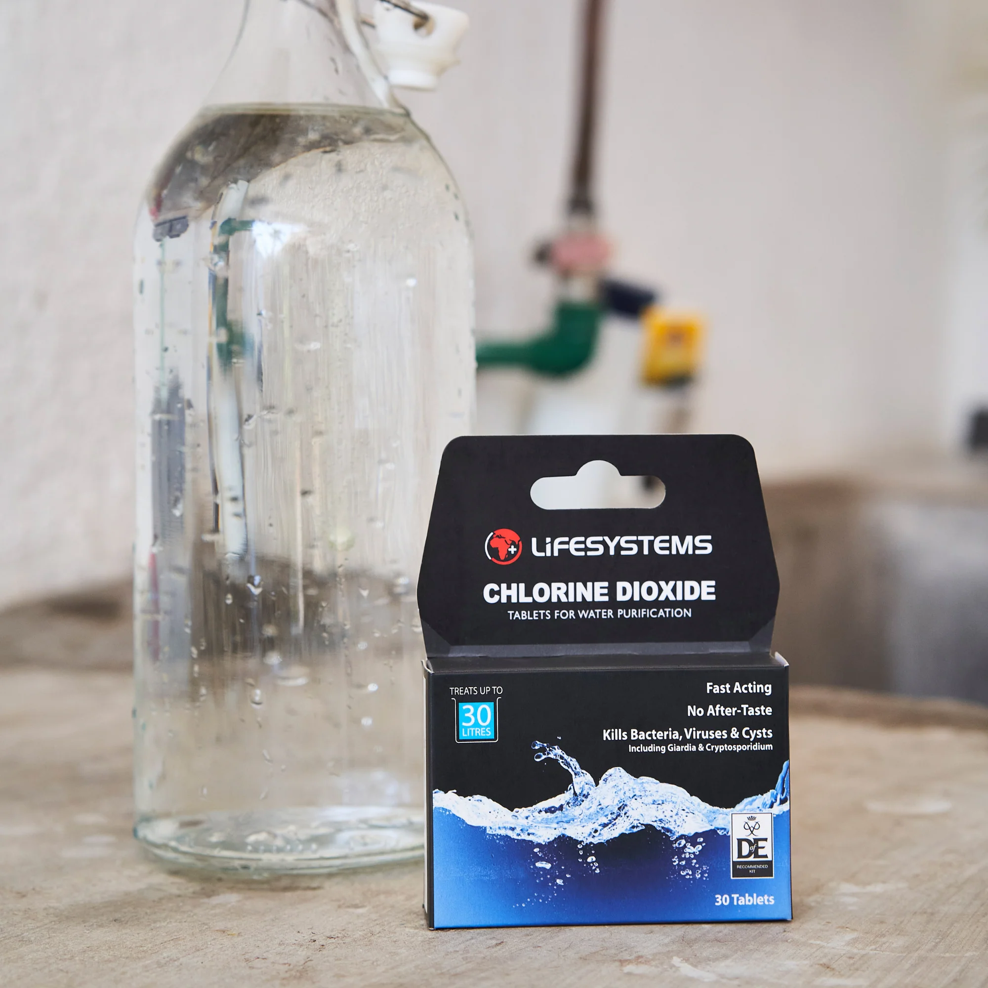 Lifesystems Chlorine Dioxide Water Purification Tablets (30 Pack) - Image 10