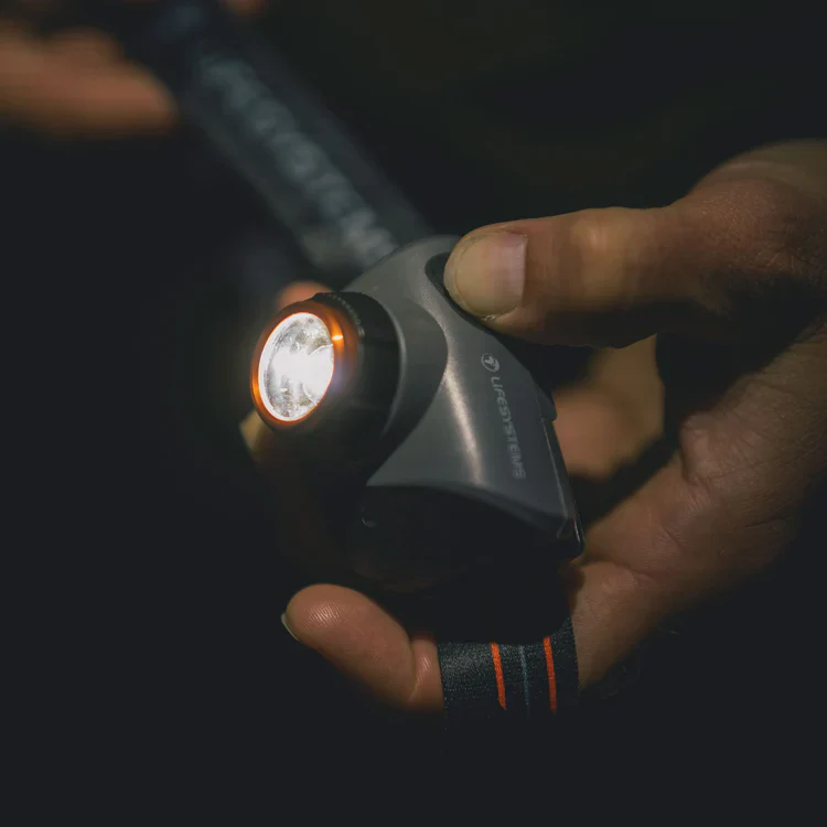 Lifesystems Intensity 580 Rechargeable LED Headtorch (Black/Orange) - Image 9