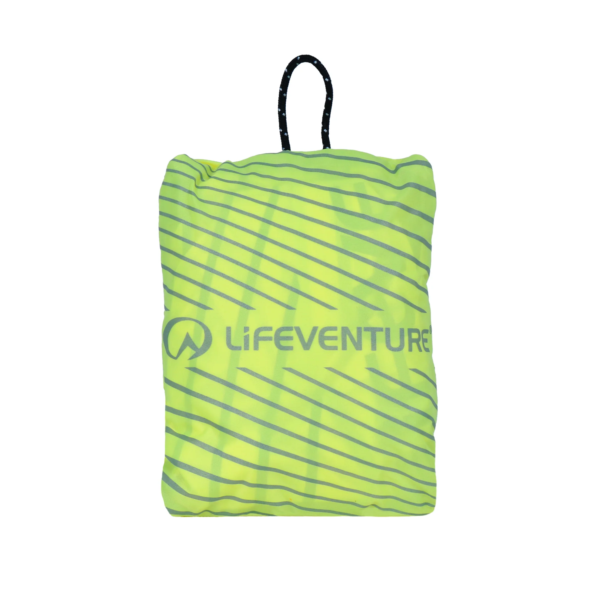 Lifeventure Rucksack Neon Yellow Raincover (65L) - Image 2