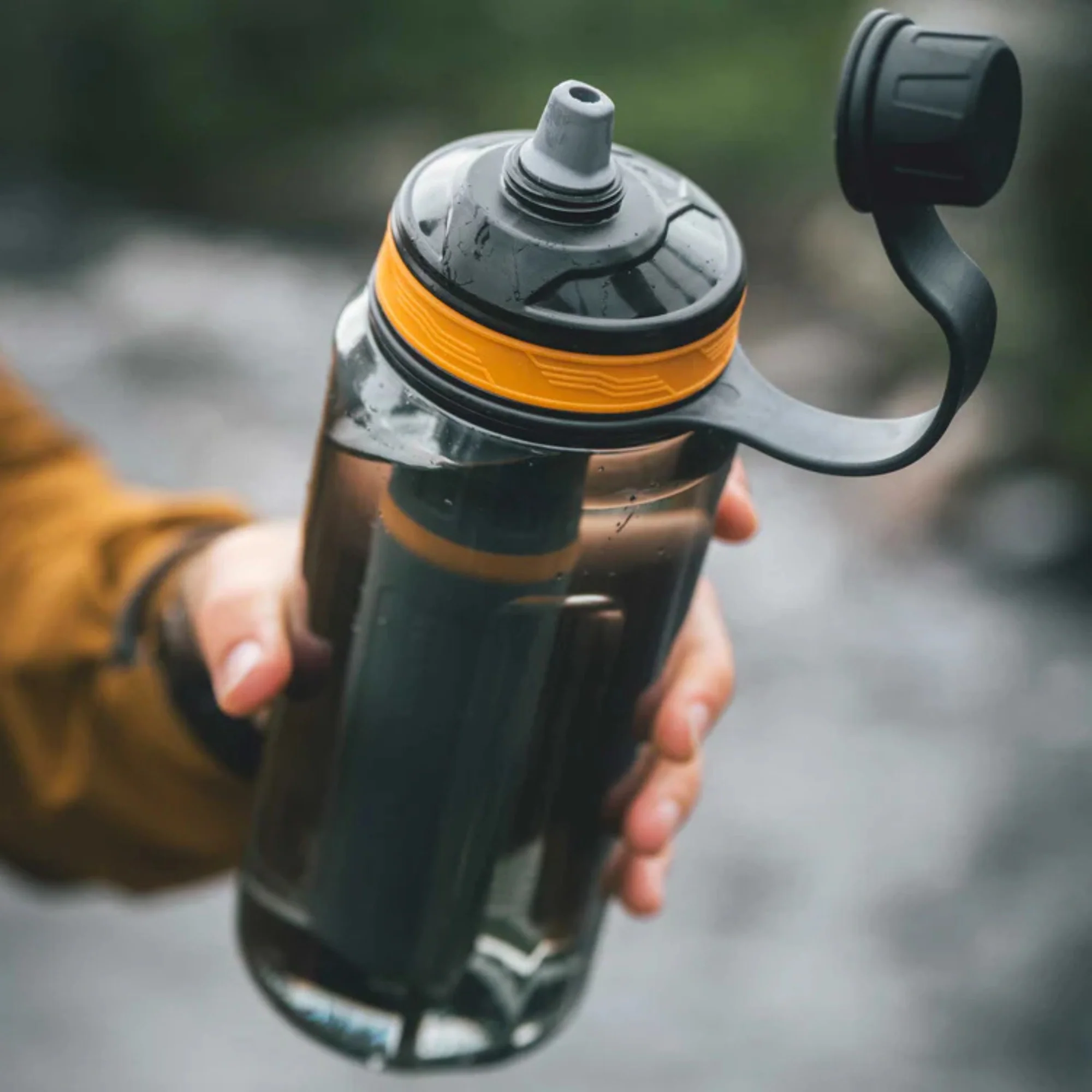 Lifesystems Water Filter & Purifier Bottle (1L)(Grey) - Image 9
