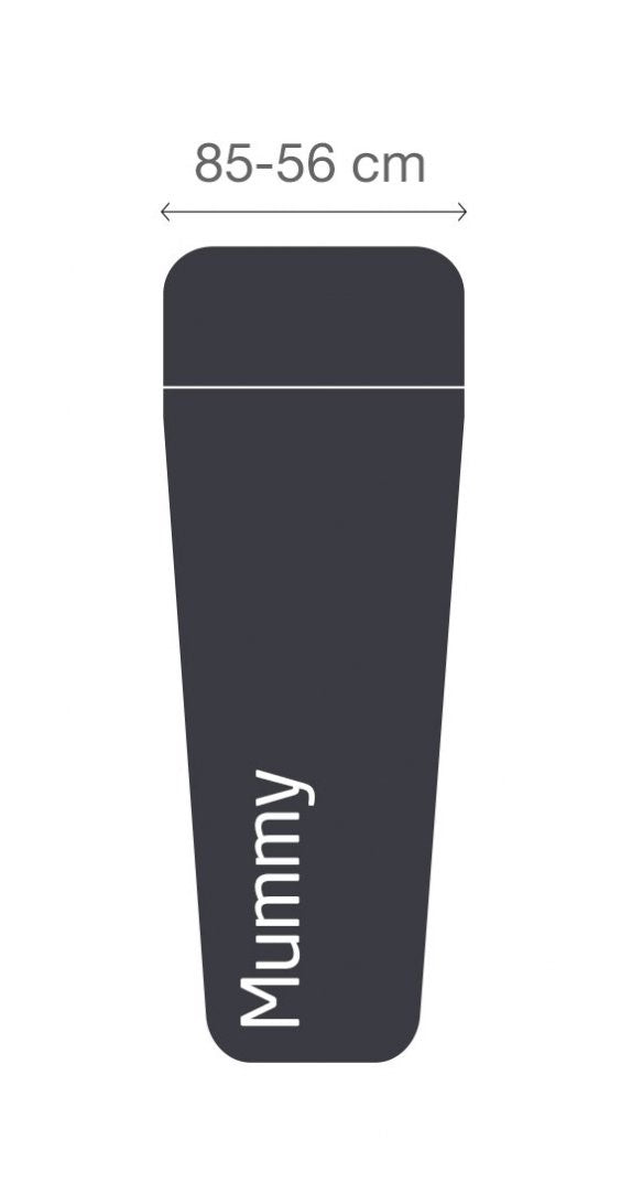 Lifeventure 100% Silk Ultimate Sleeping Bag Liner - Mummy Shape (Black) - Image 4