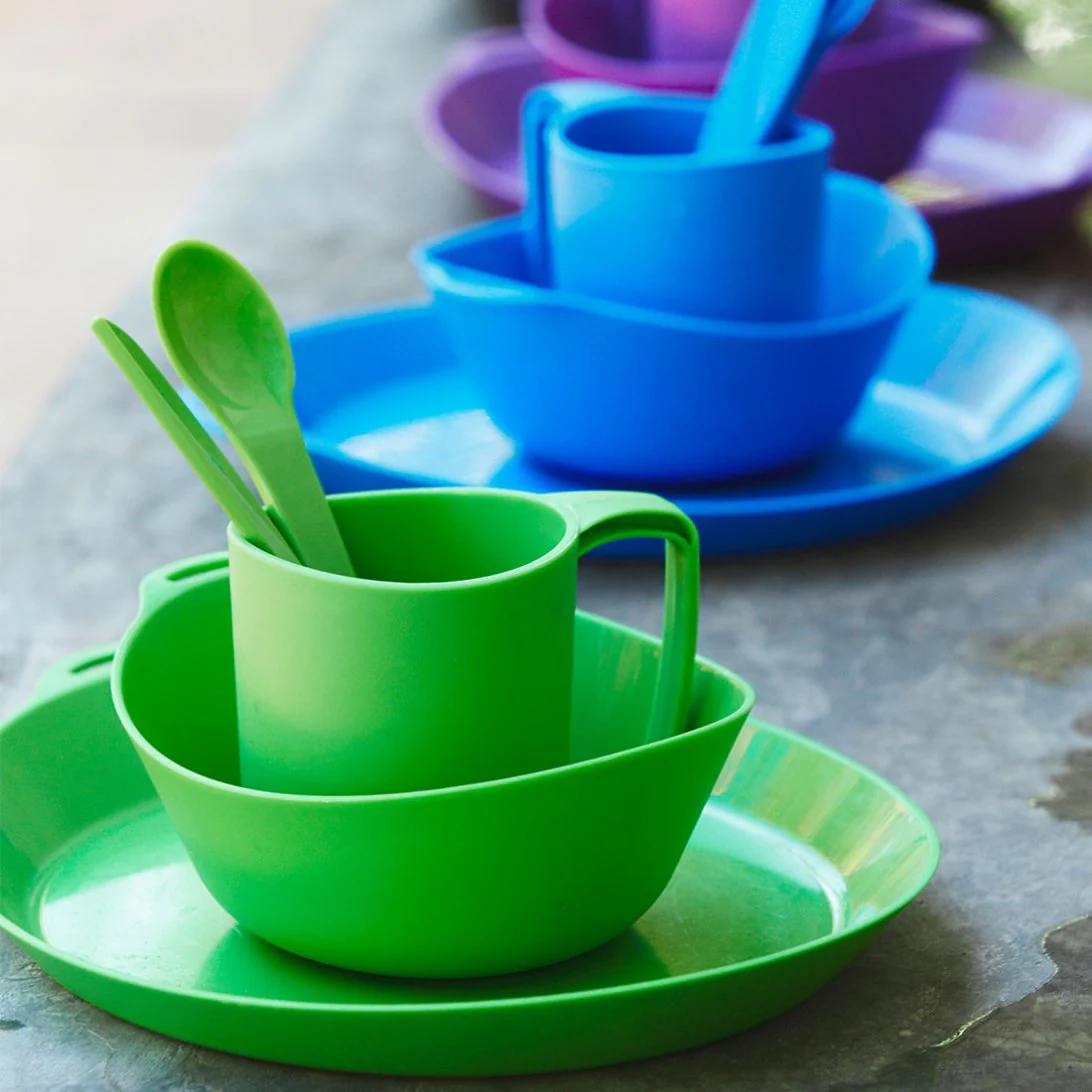 Lifeventure Ellipse BPA Free Cutlery Set (Teal) - Image 4