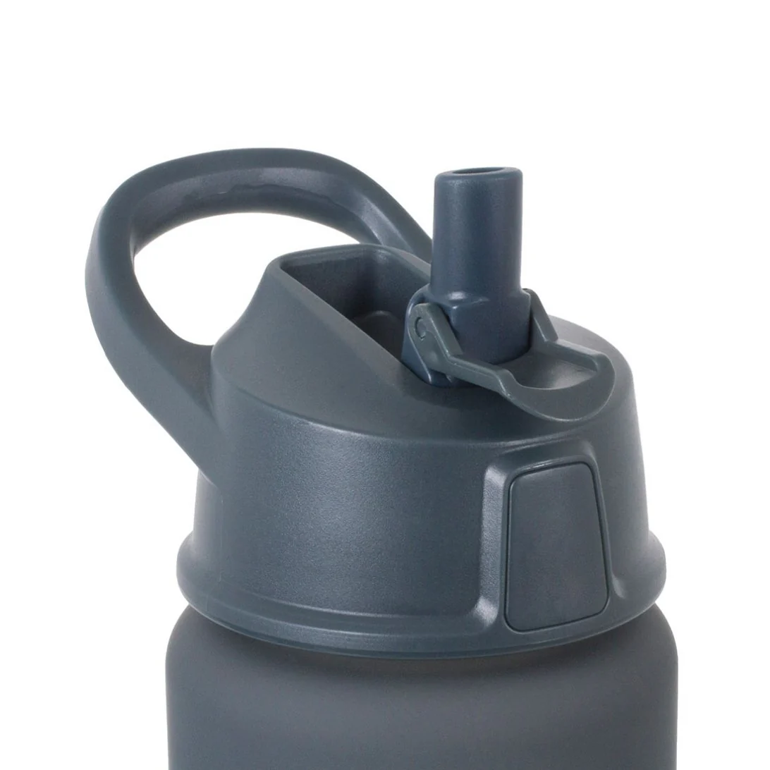 Lifeventure Flip-Top BPA Free 750ml Water Bottle (Grey) - Image 4
