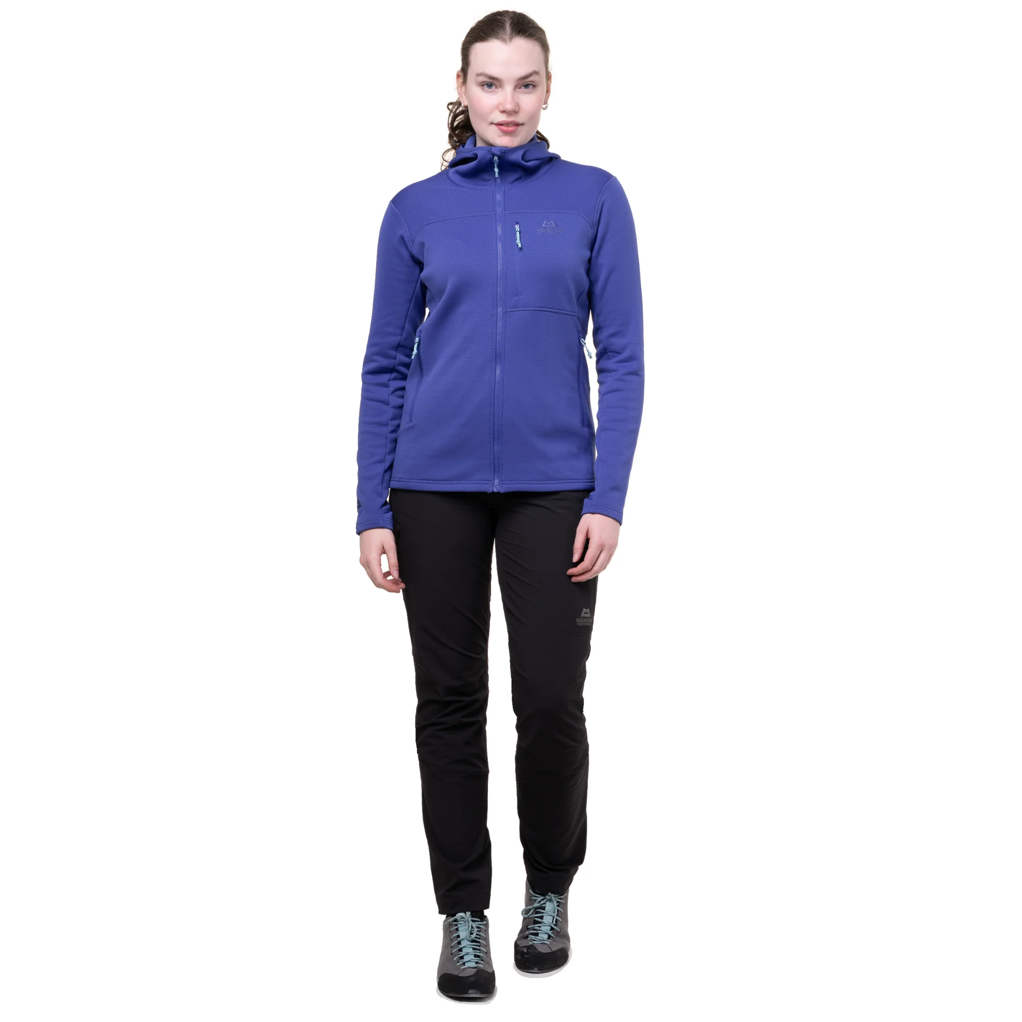 Mountain Equipment Women's Durian Hooded Full Zip Fleece (Clematis) - Image 5