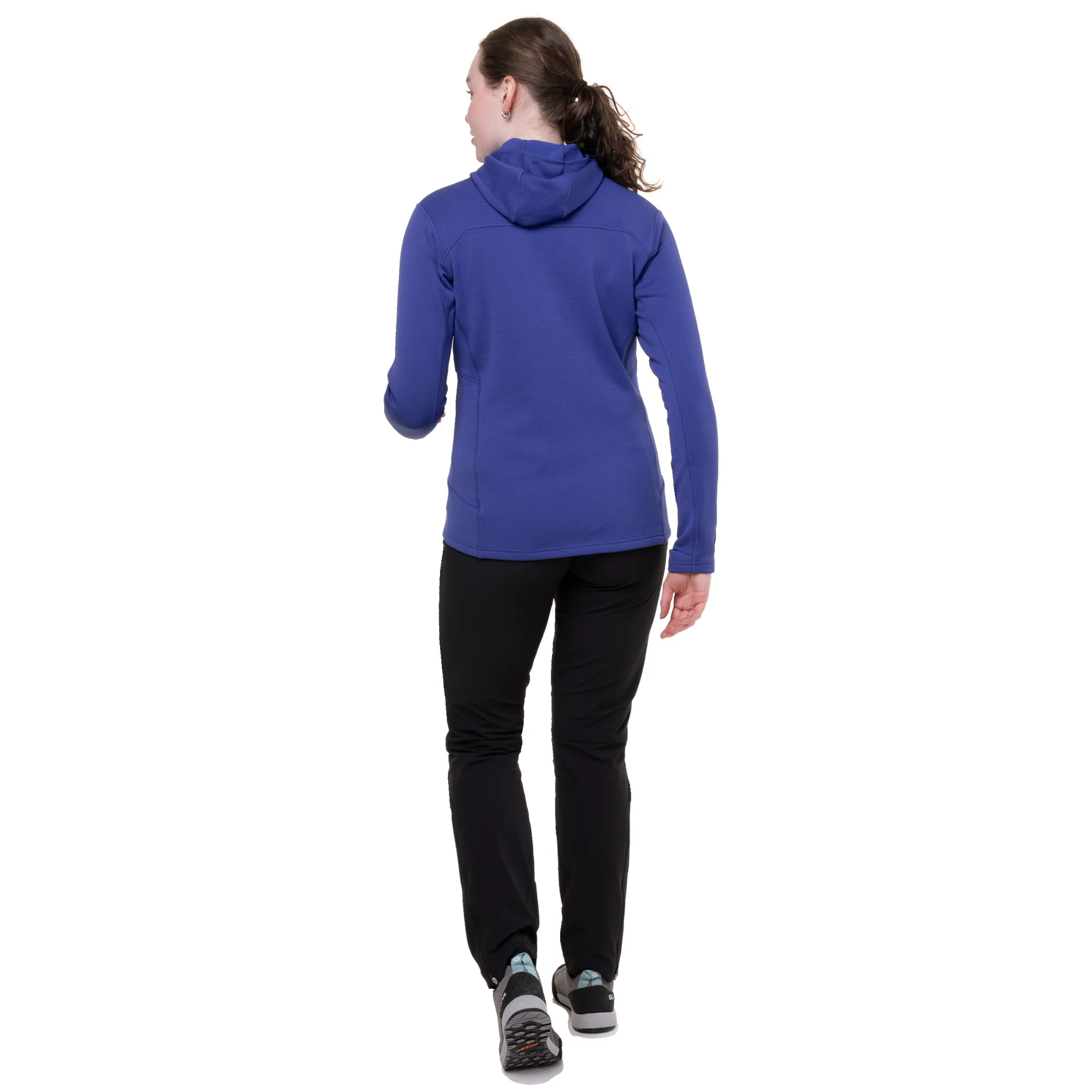Mountain Equipment Women's Durian Hooded Full Zip Fleece (Clematis) - Image 6