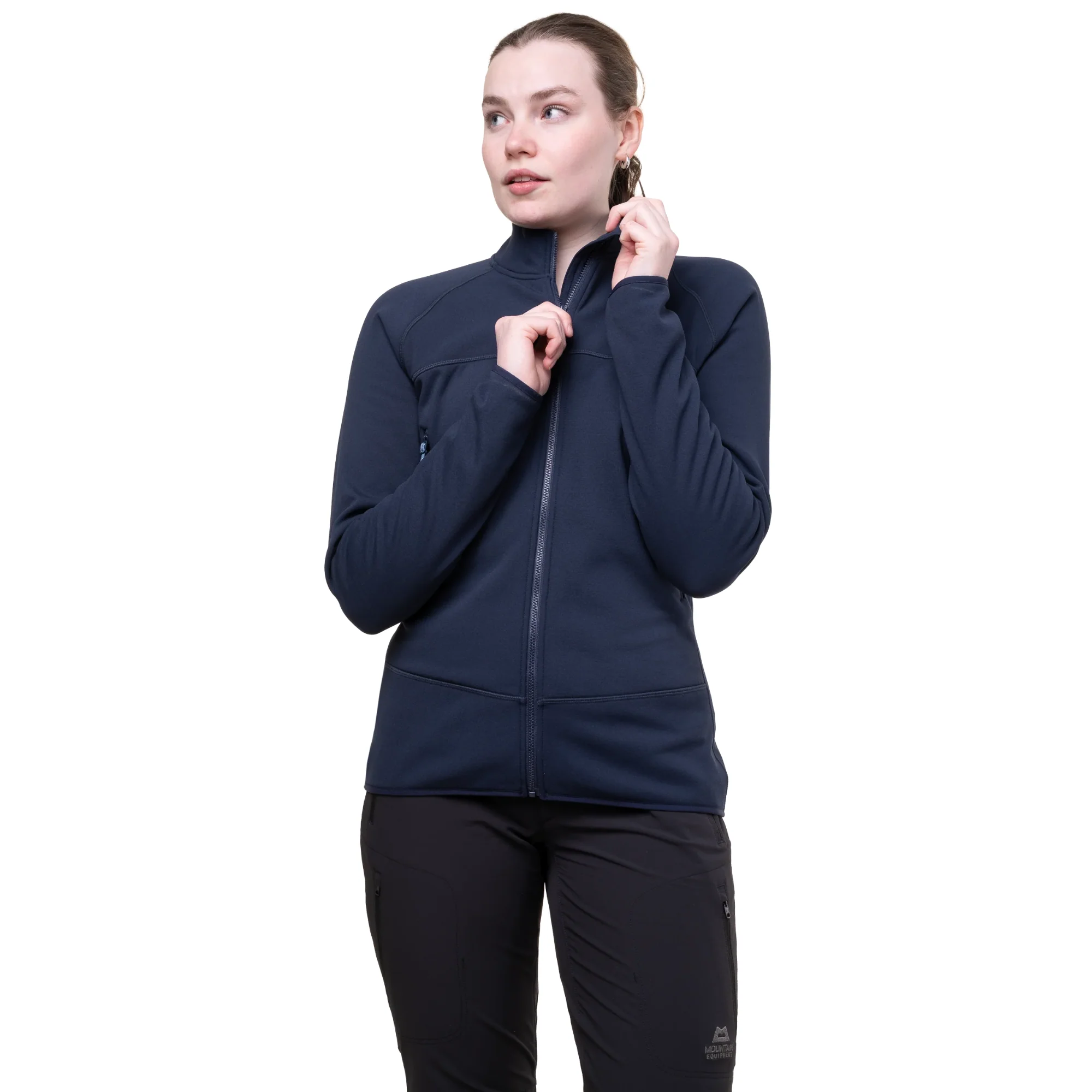 Mountain Equipment Women's Jorasses Lite Full Zip Fleece (Cosmos) - Image 2