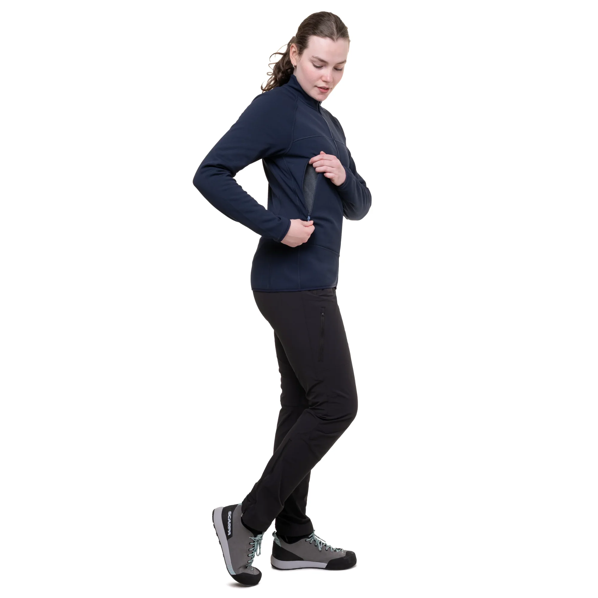 Mountain Equipment Women's Jorasses Lite Full Zip Fleece (Cosmos) - Image 7