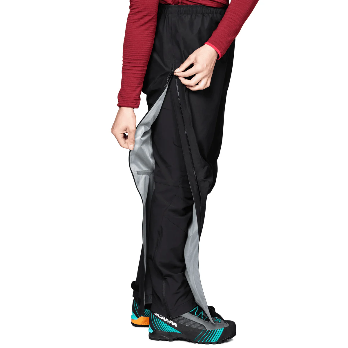 Mountain Equipment Women's Makalu 3L Gore-Tex Over-Trousers (Black) - Image 8
