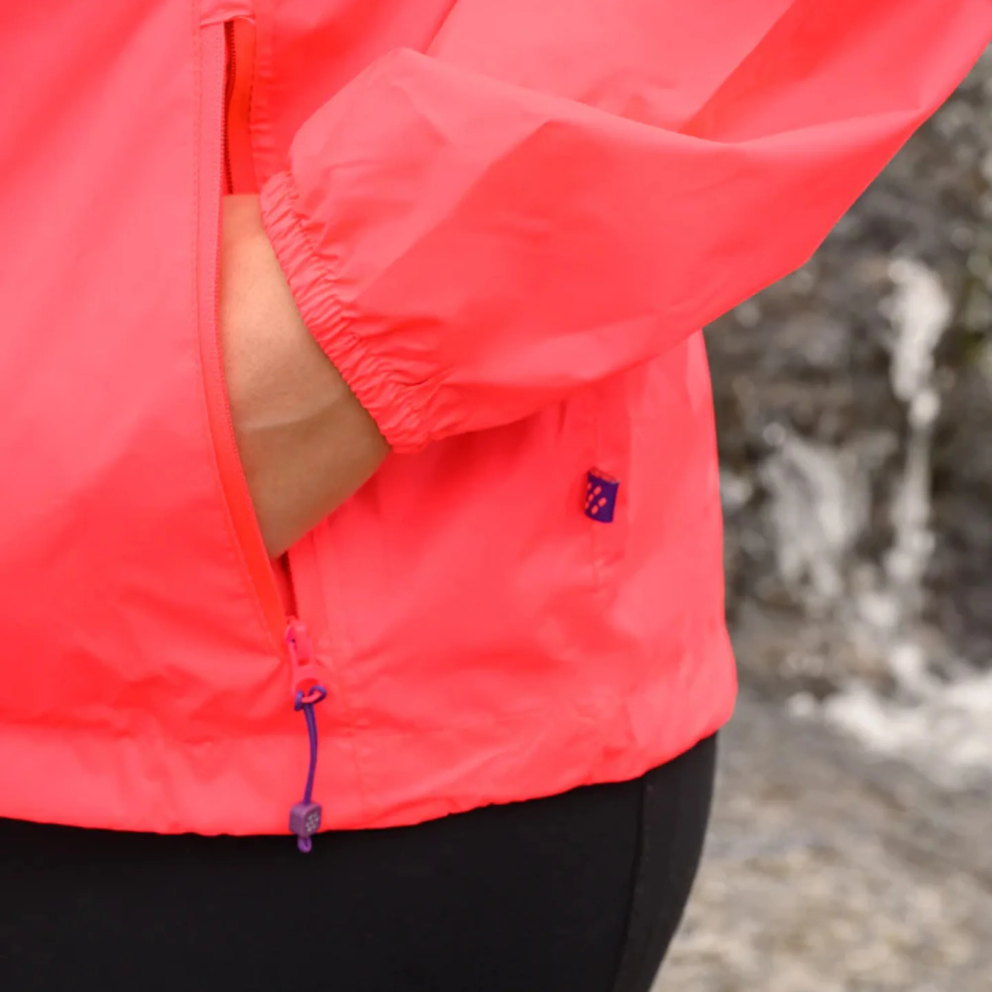 Mac In A Sac Unisex Origin 2 Waterproof Jacket (Neon Watermelon) - Image 11