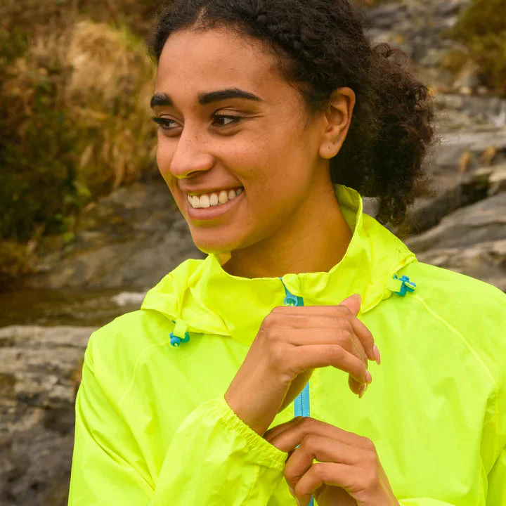 Mac In A Sac Unisex Origin 2 Waterproof Jacket (Neon Yellow) - Image 3