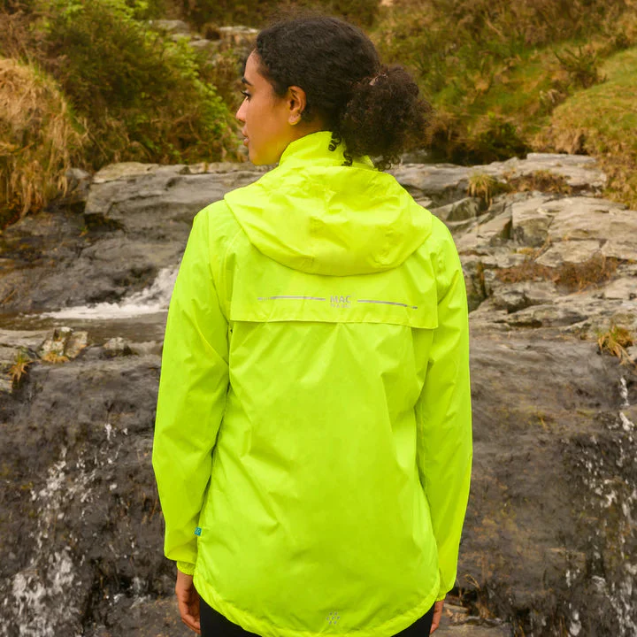Mac In A Sac Unisex Origin 2 Waterproof Jacket (Neon Yellow) - Image 5