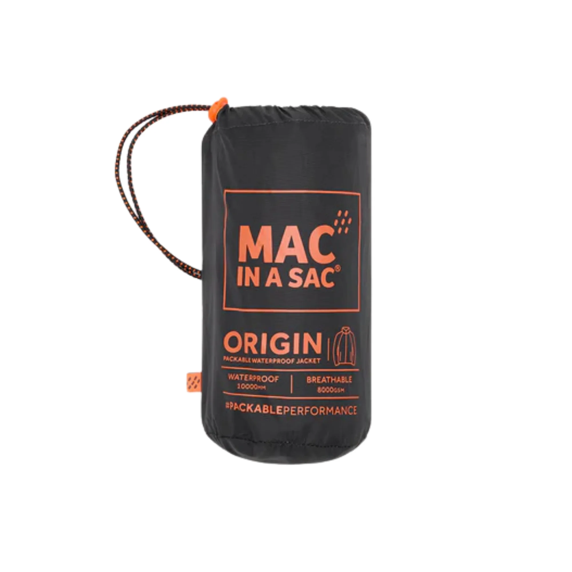 Mac In A Sac Unisex Origin 2 Waterproof Jacket (Charcoal) - Image 18