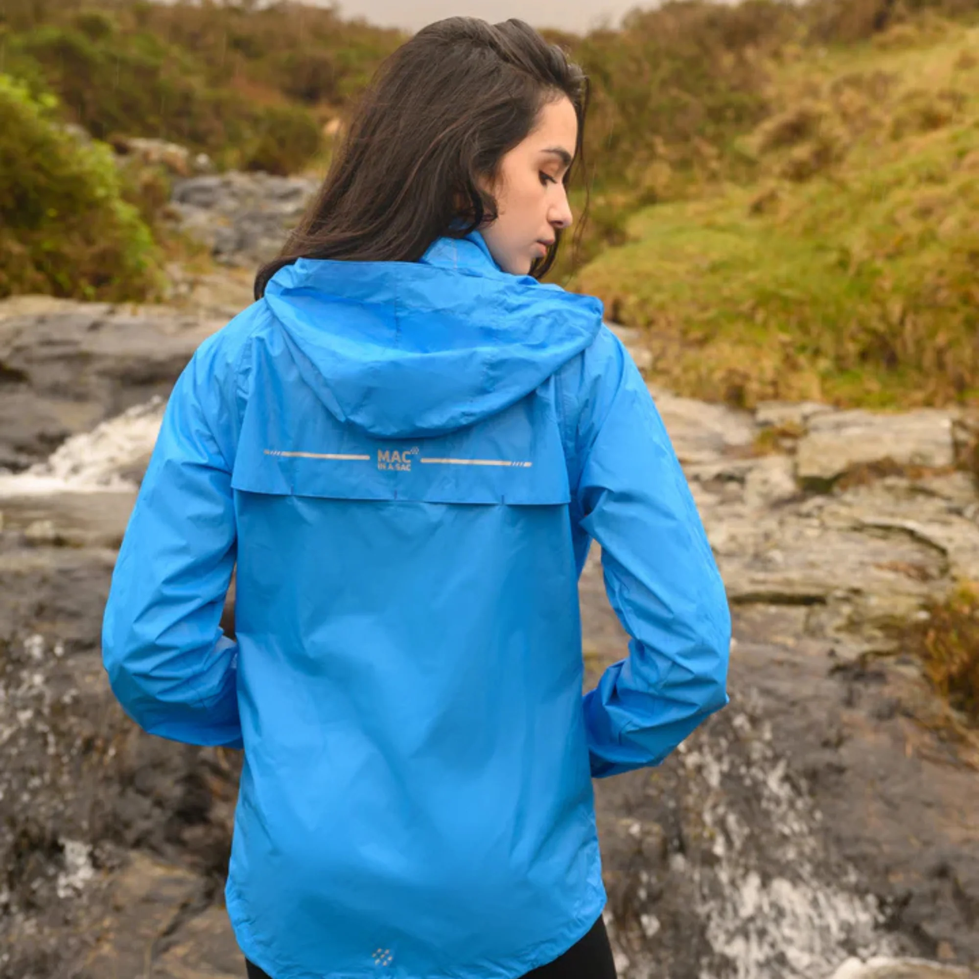 Mac In A Sac Unisex Origin 2 Waterproof Jacket (Ocean) - Image 12