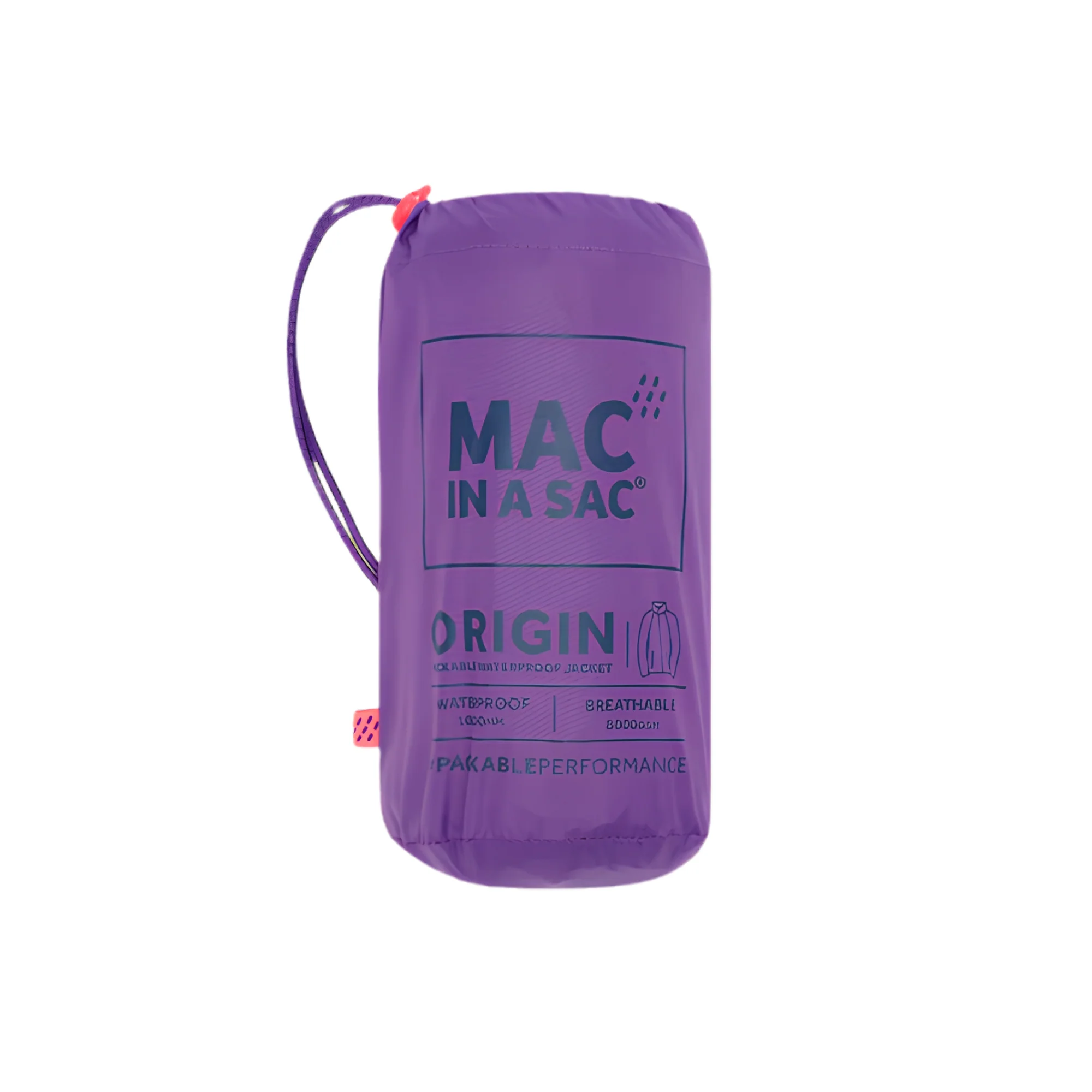 Mac In A Sac Unisex Origin 2 Waterproof Jacket (Purple) - Image 10