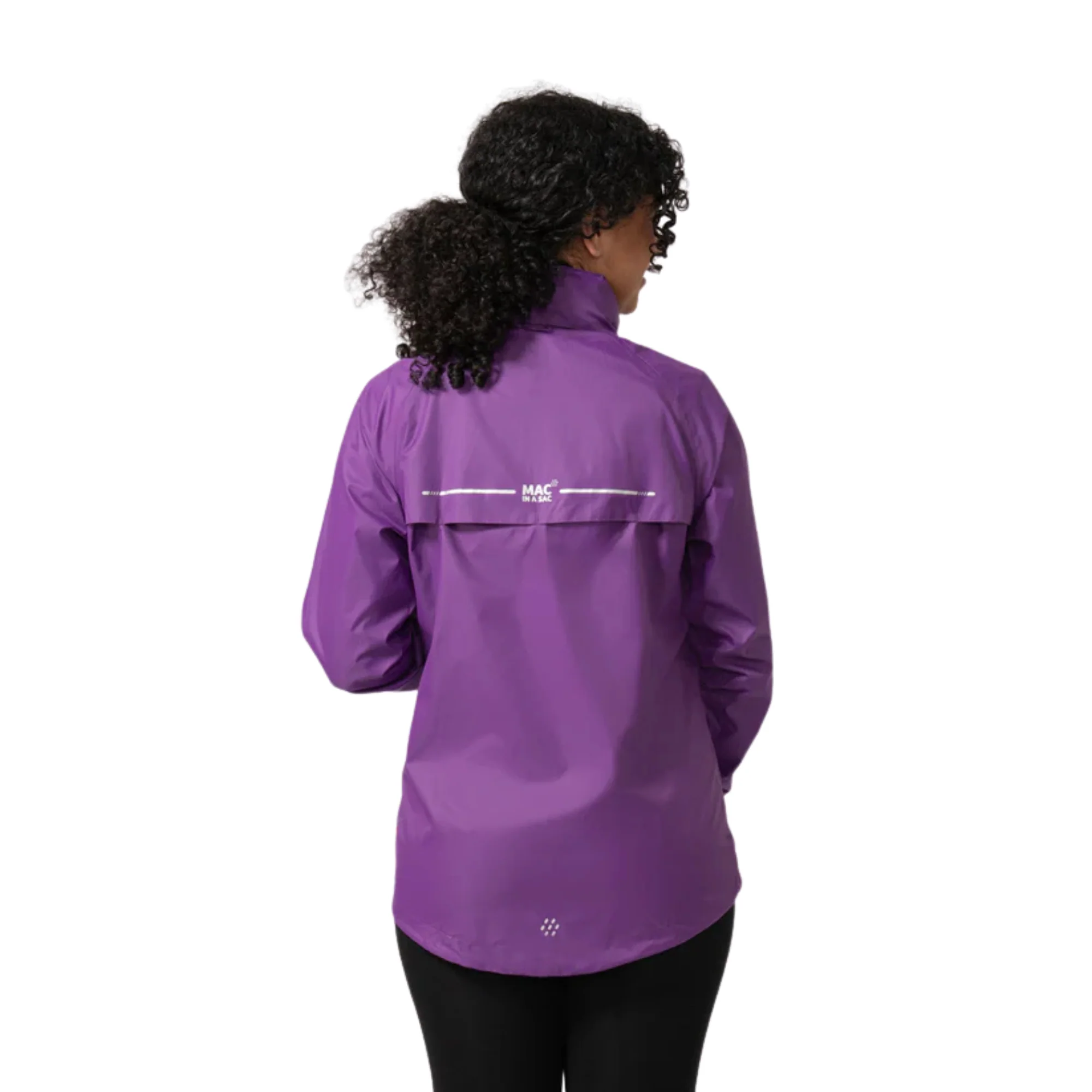Mac In A Sac Unisex Origin 2 Waterproof Jacket (Purple) - Image 3