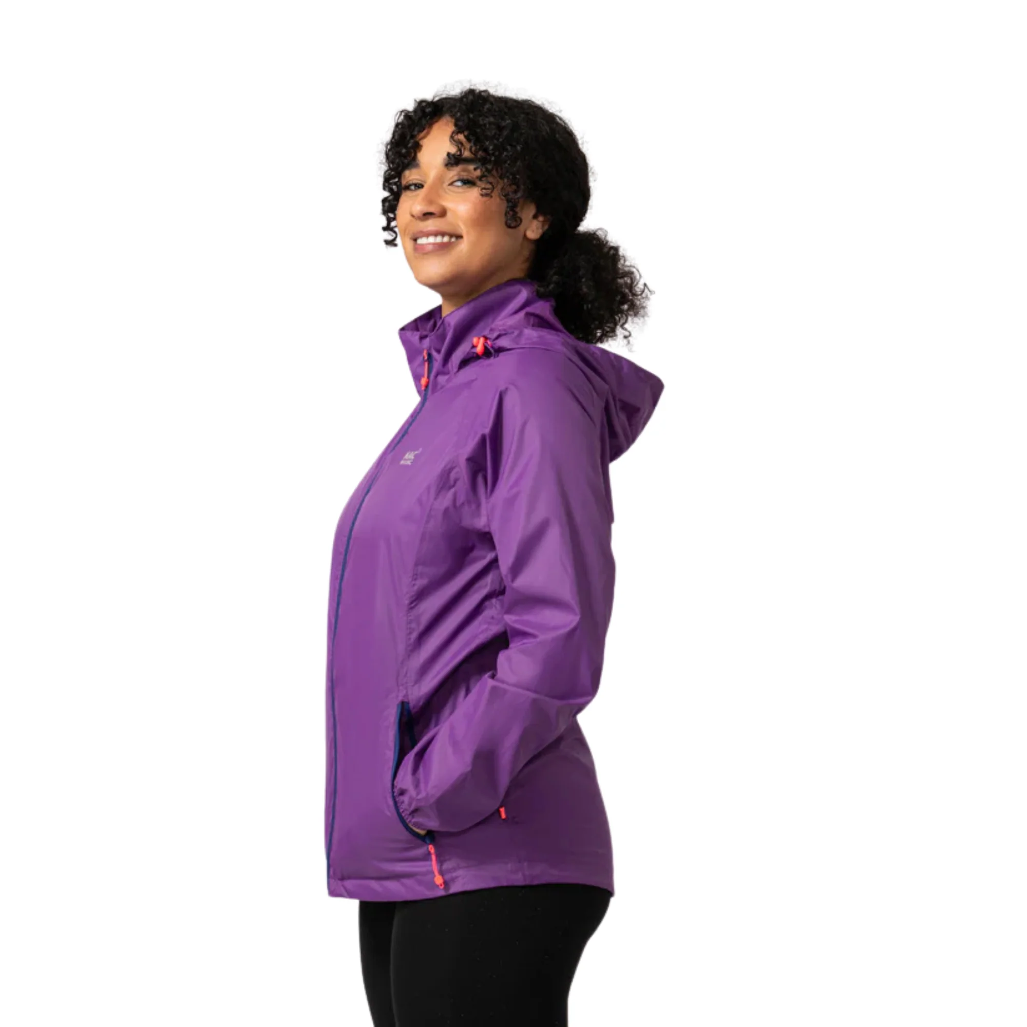 Mac In A Sac Unisex Origin 2 Waterproof Jacket (Purple) - Image 4