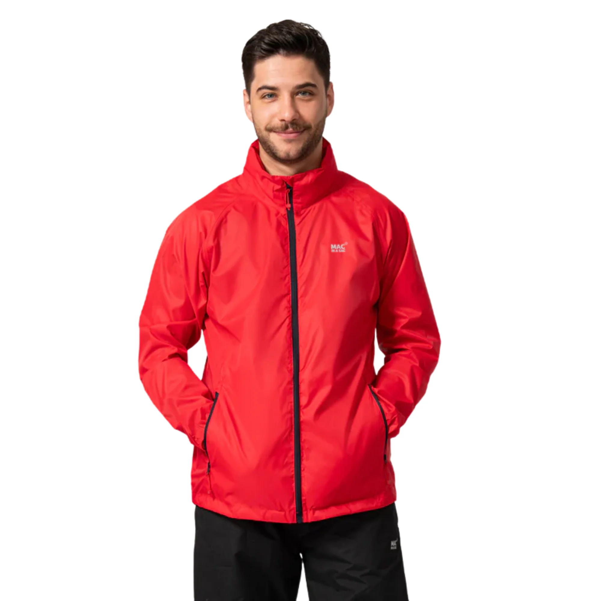 Mac In A Sac Unisex Origin 2 Waterproof Jacket (Red)