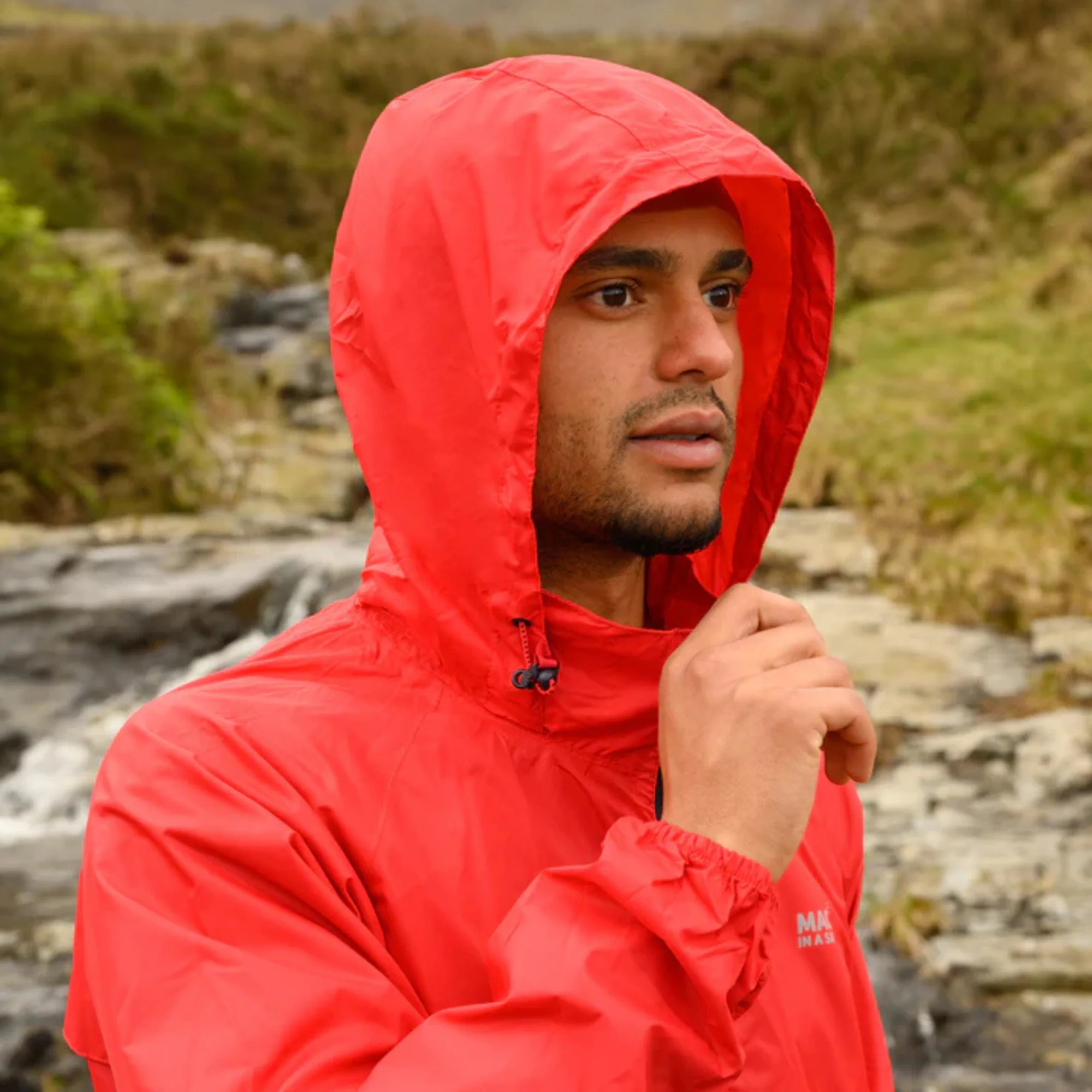 Mac In A Sac Unisex Origin 2 Waterproof Jacket (Red) - Image 15