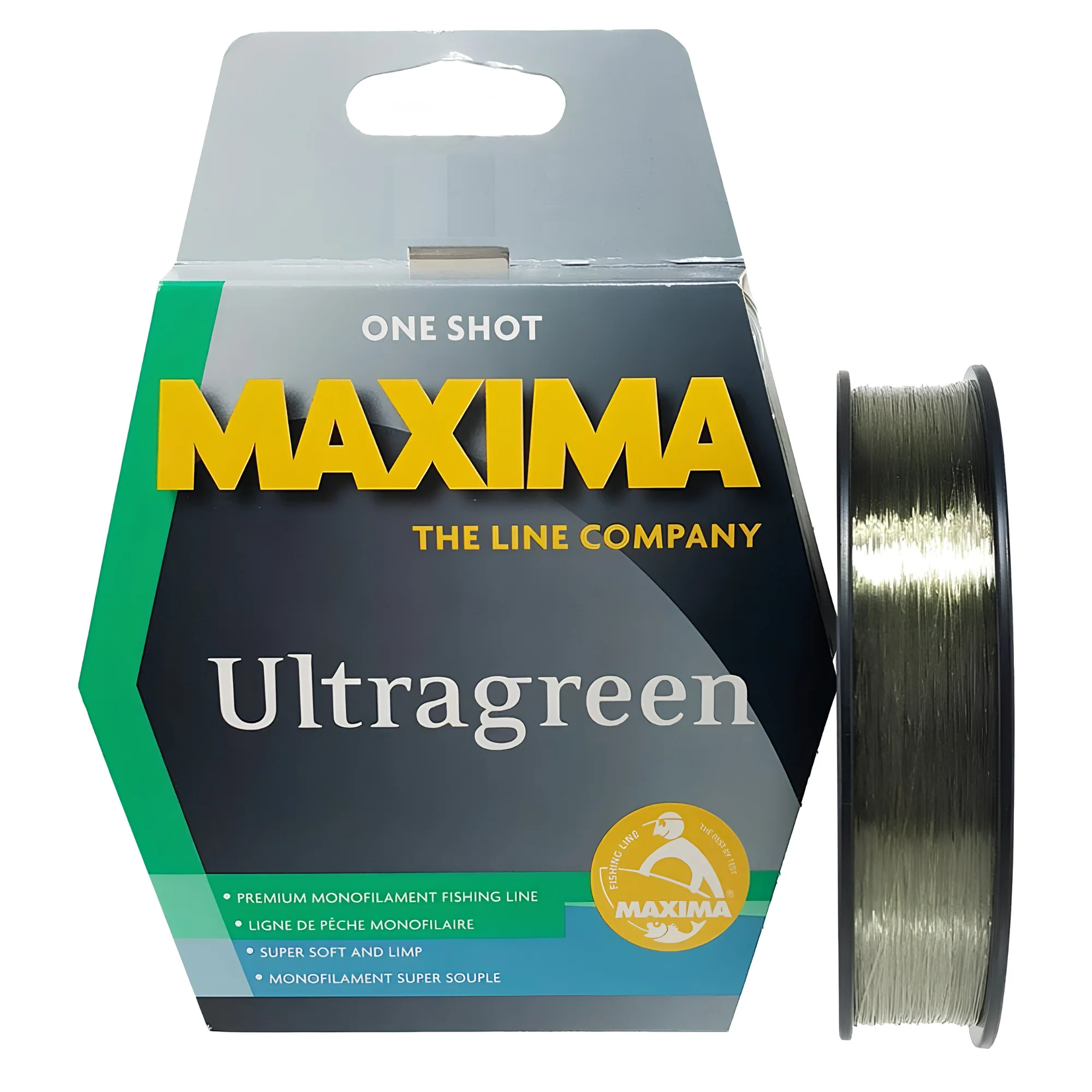 Maxima Ultragreen One Shot Monofilament Line (15lb/200m/0.37mm)(Green)