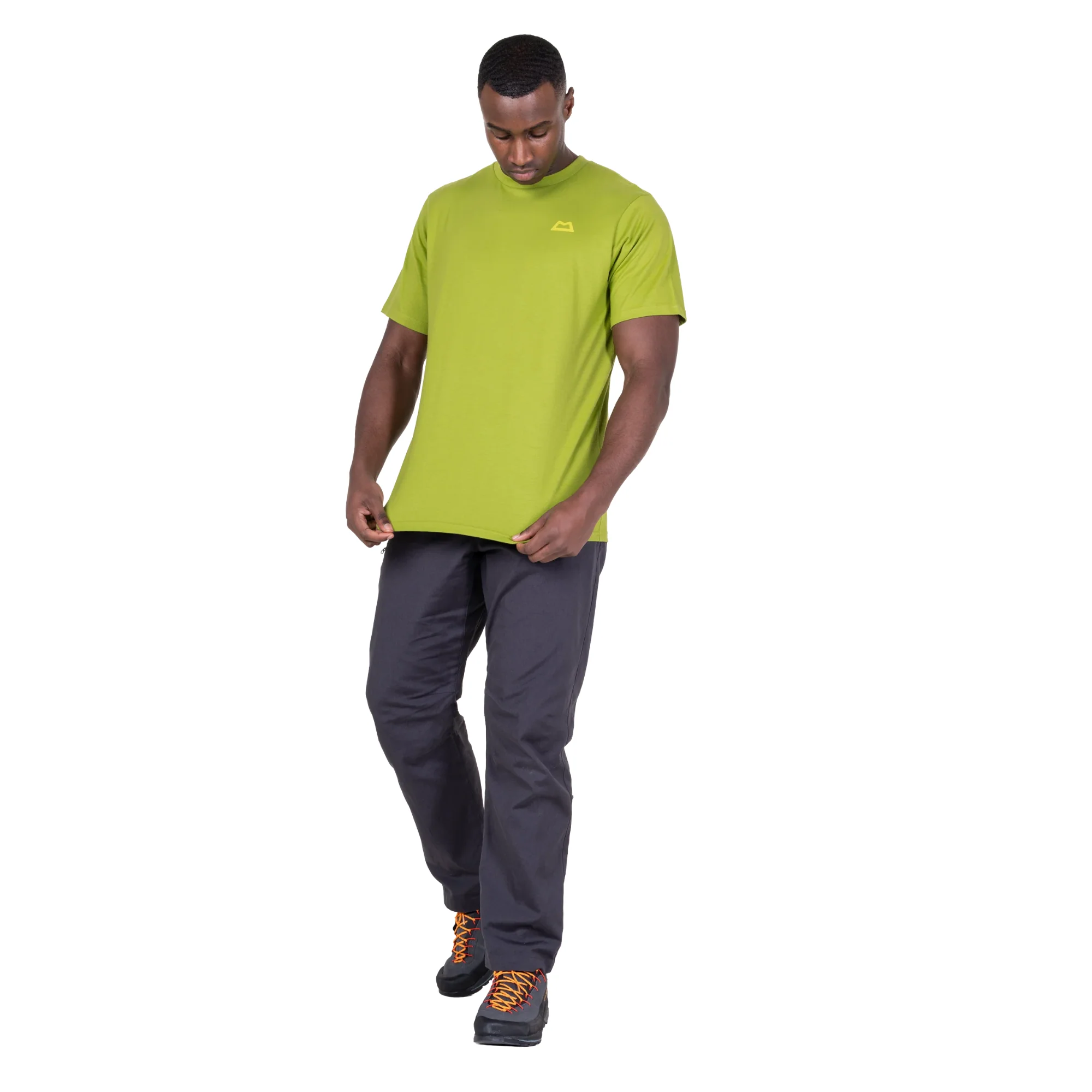 Mountain Equipment Men's Everest Organic Cotton Short Sleeve Tee (Cactus) - Image 7