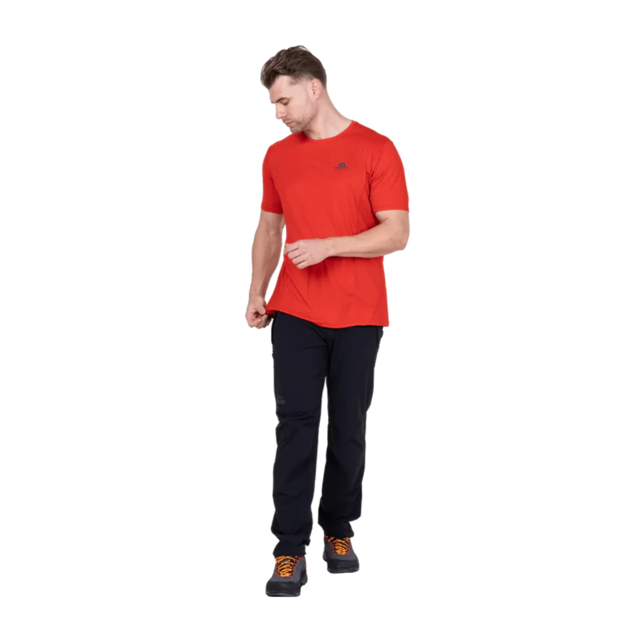 Mountain Equipment Men's Ignis Short Sleeve Technical Tee (Chili Red) - Image 4