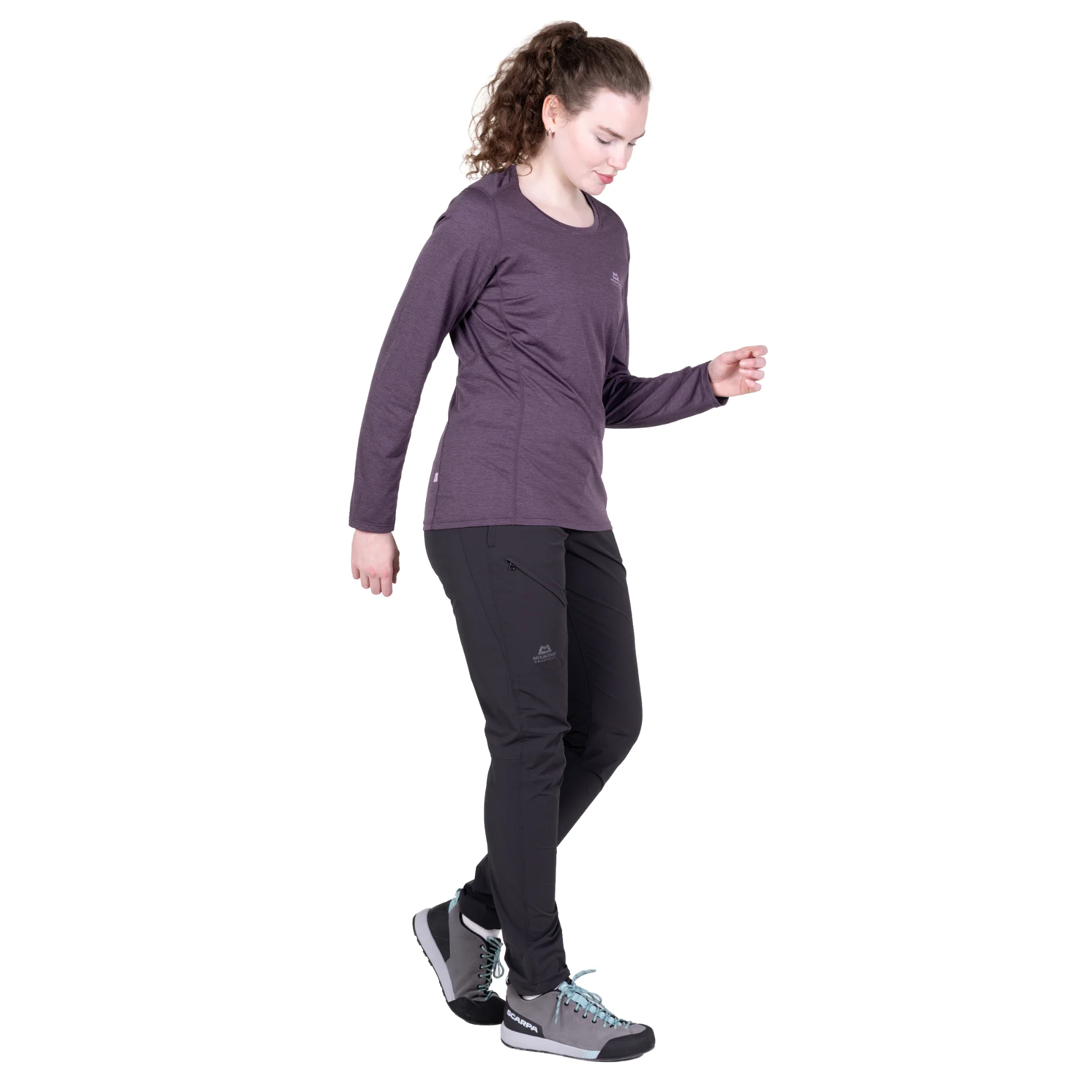 Mountain Equipment Women's Tempi Long Sleeve Technical Tee (Nightshade) - Image 5
