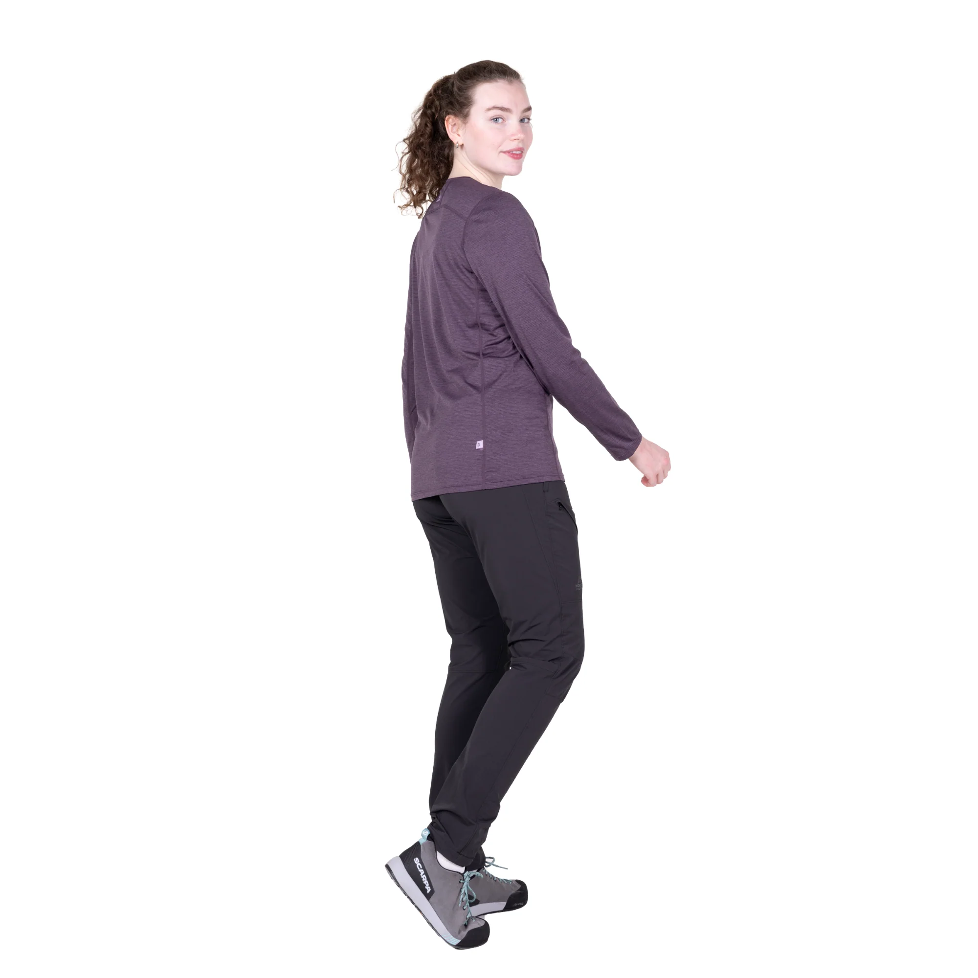 Mountain Equipment Women's Tempi Long Sleeve Technical Tee (Nightshade) - Image 6