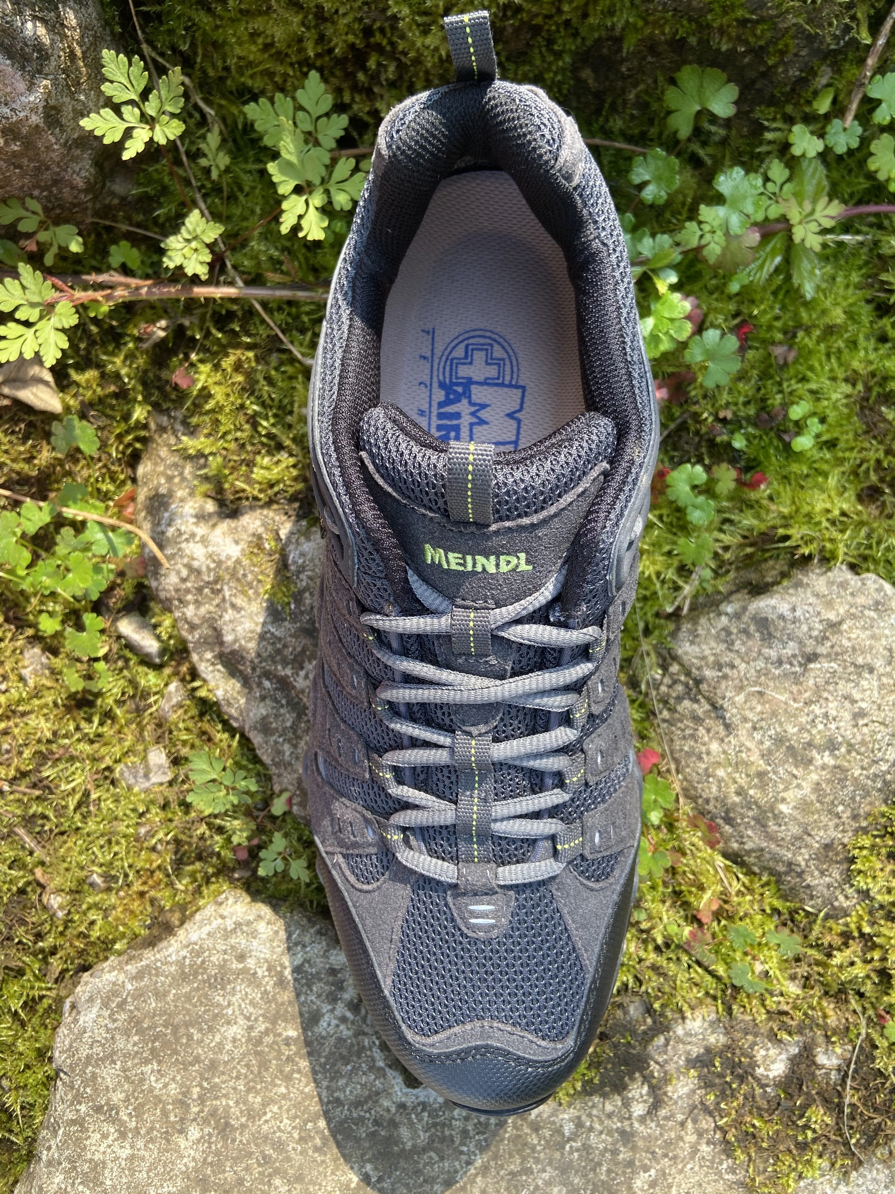 Meindl Men's Respond Gore-Tex Trail Shoes (Anthracite/Lemon) - Image 6