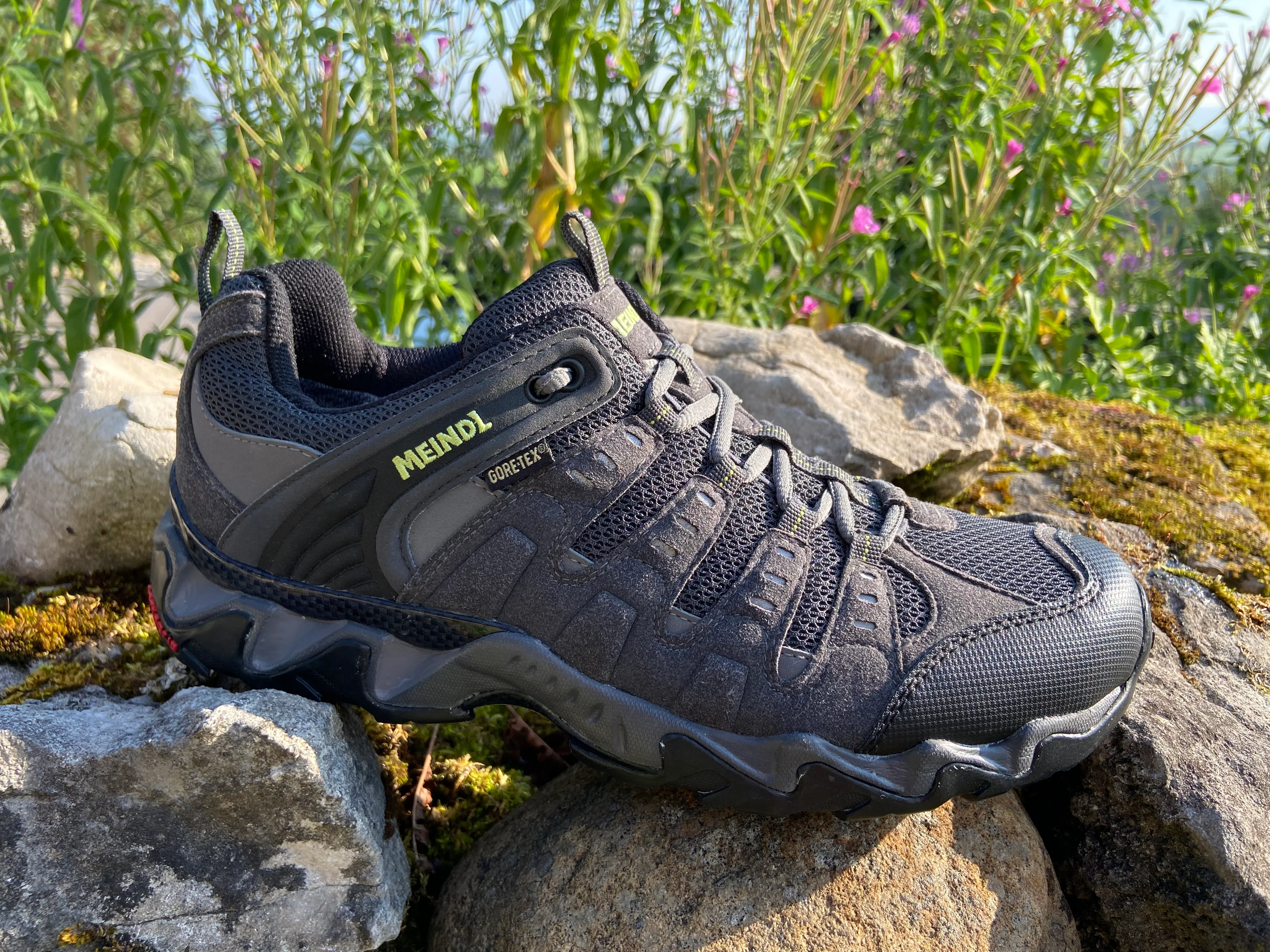 Meindl Men's Respond Gore-Tex Trail Shoes (Anthracite/Lemon) - Image 8