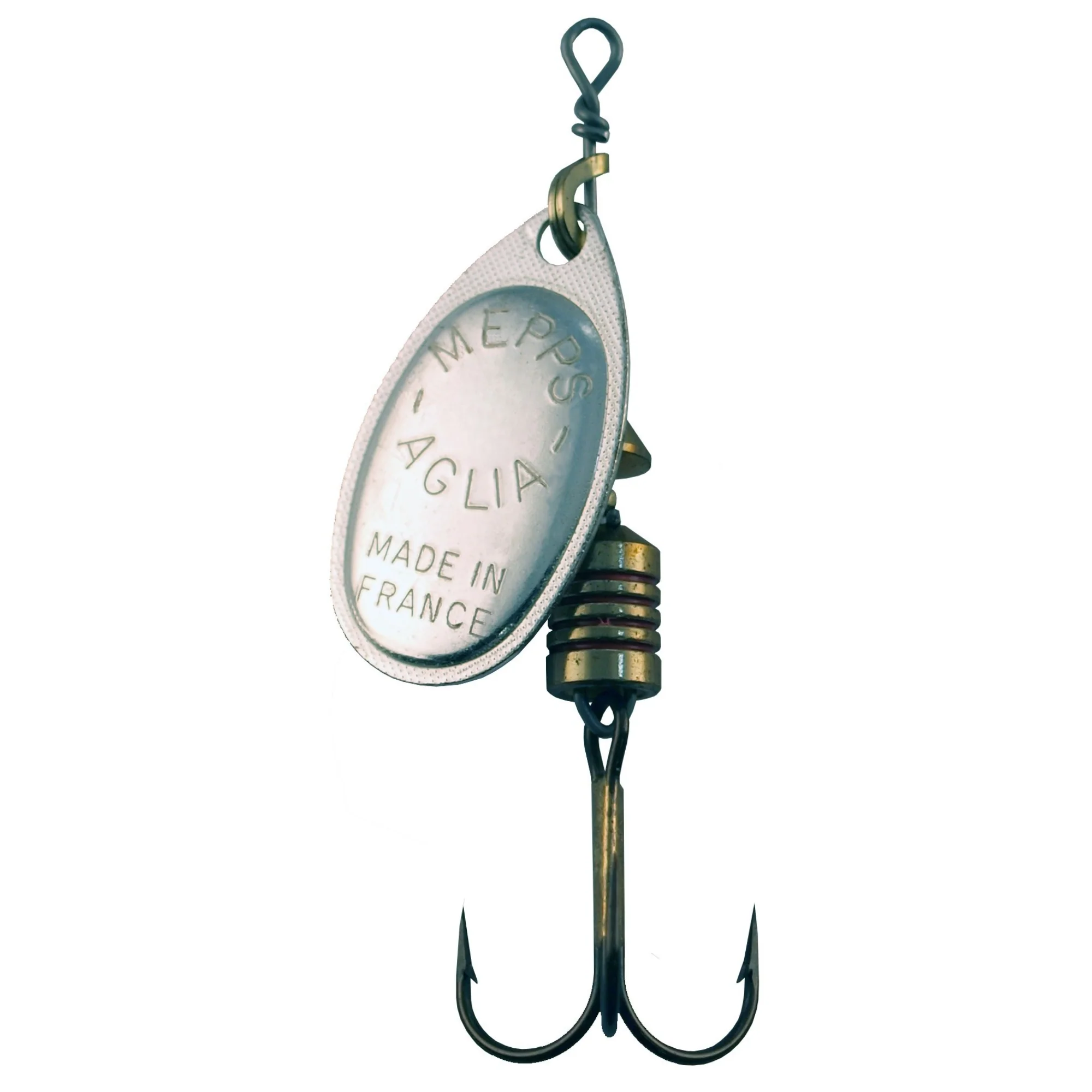 Mepps Aglia Original Spinning Metal Lure (6.5g/Size 3)(Silver)