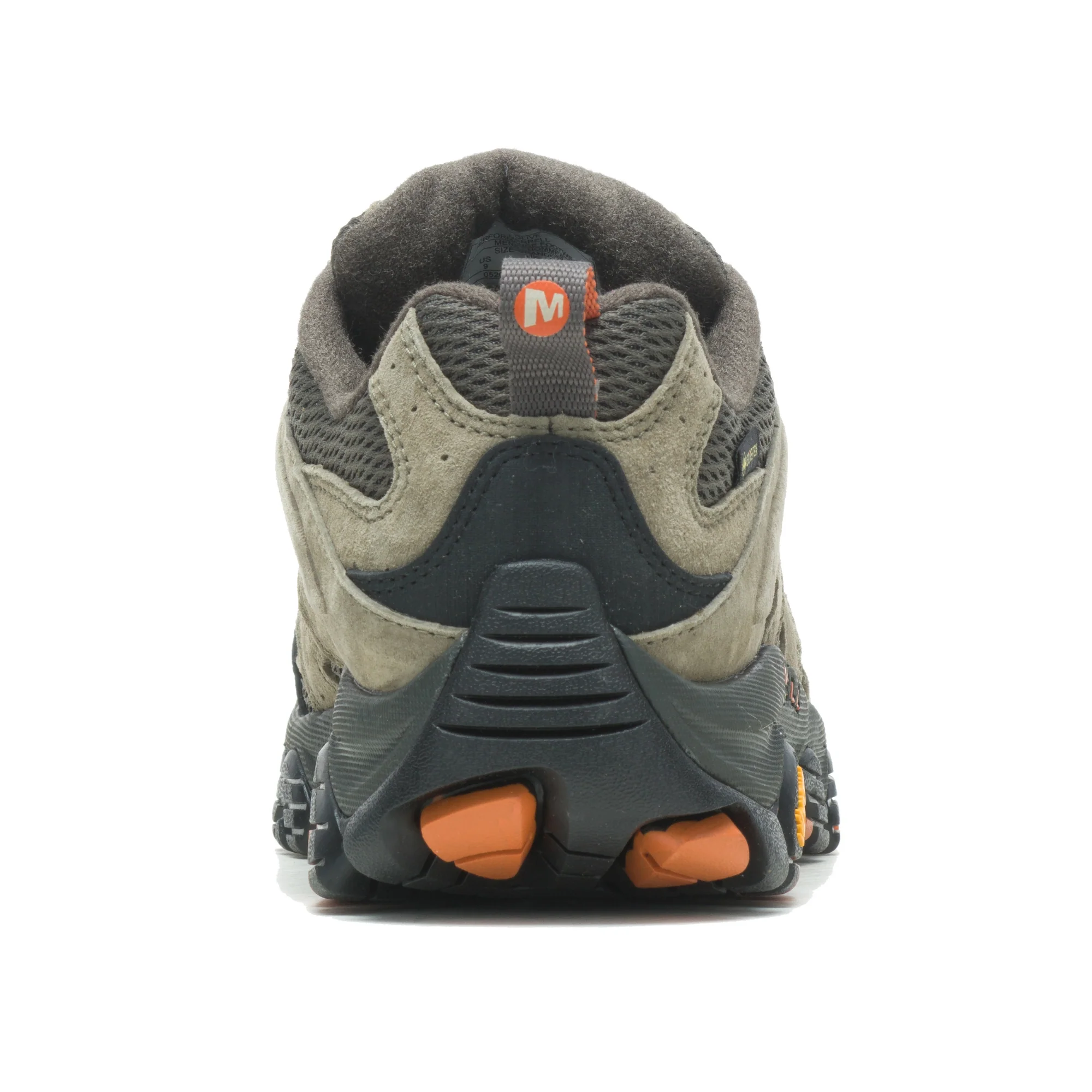 Merrell Men's Moab 3 Gore-Tex Trail Shoes (Olive) - Image 6