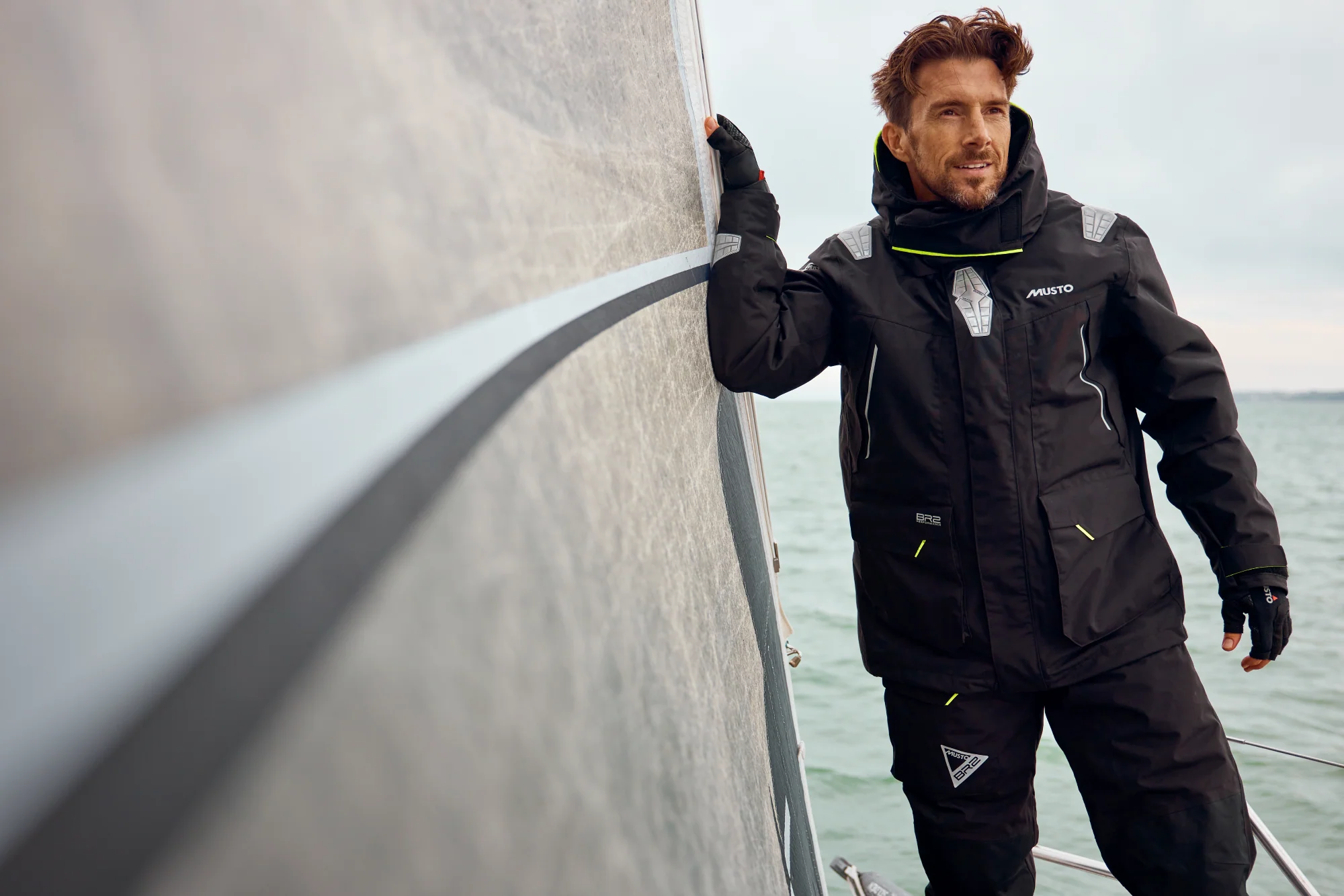 Musto Men's BR2 Offshore 2.0 Waterproof Sailing Jacket (Black) - Image 10