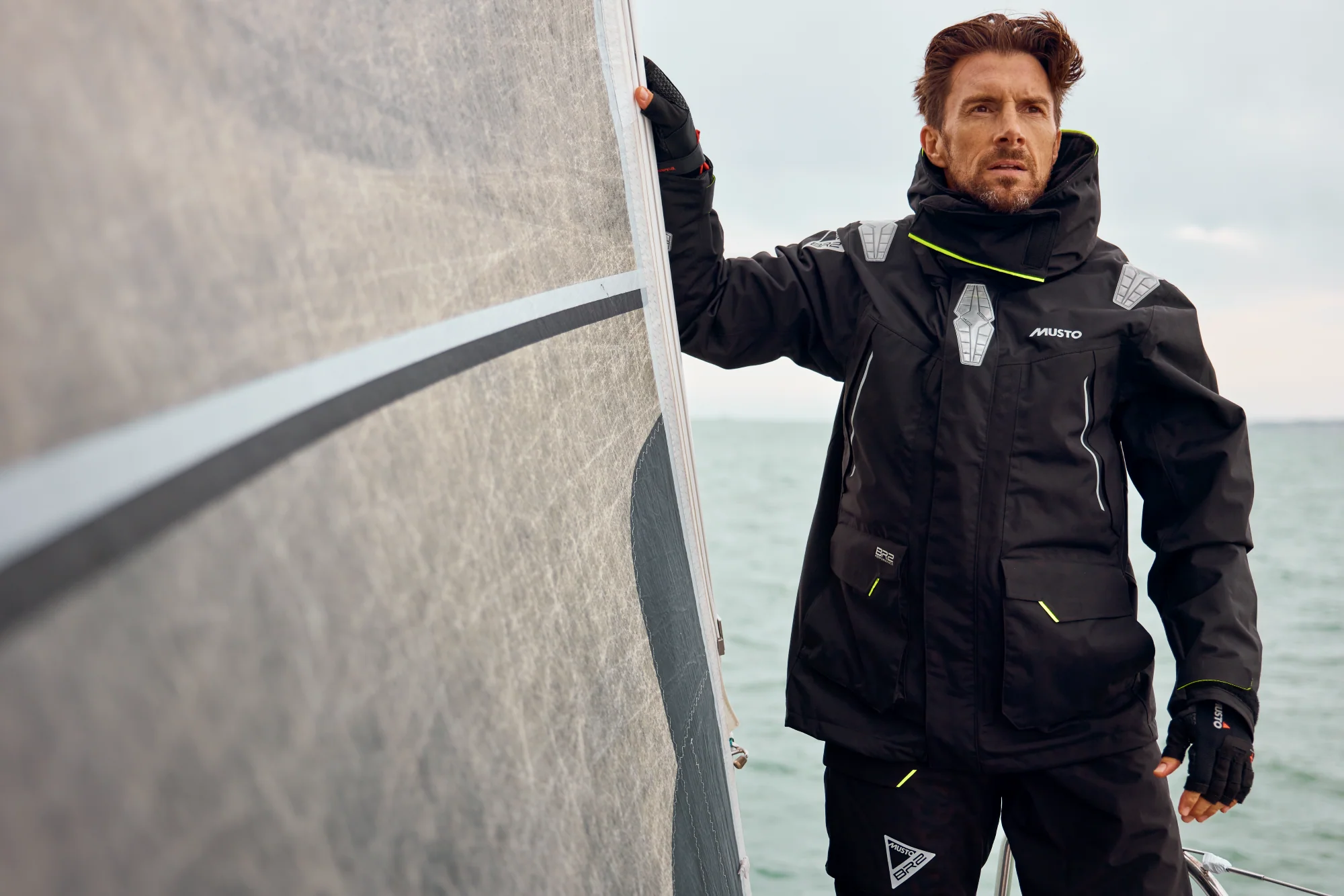 Musto Men's BR2 Offshore 2.0 Waterproof Sailing Jacket (Black) - Image 11