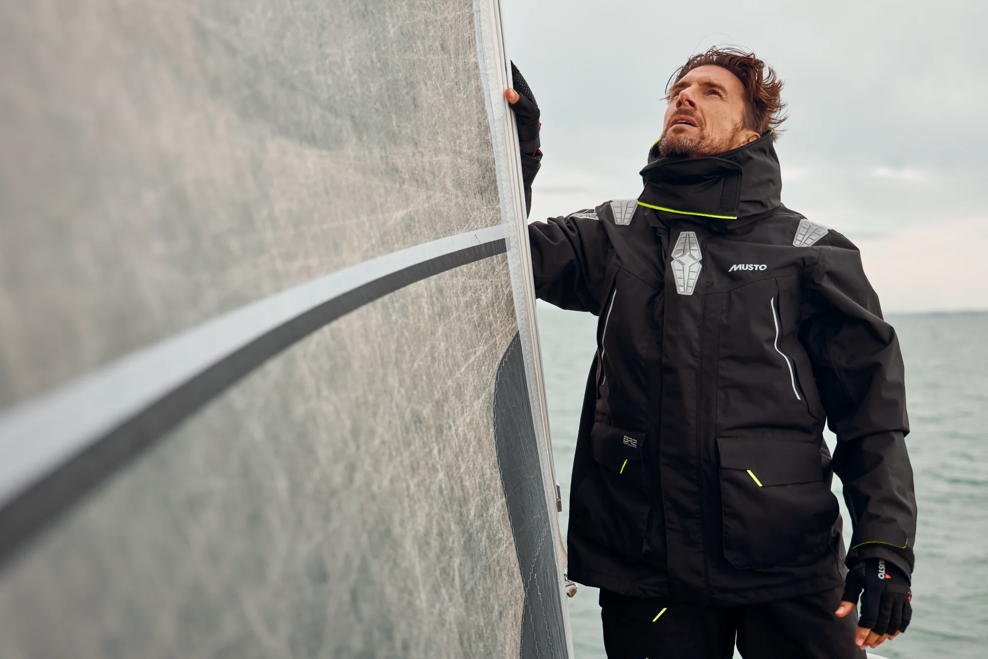 Musto Men's BR2 Offshore 2.0 Waterproof Sailing Jacket (Black) - Image 12