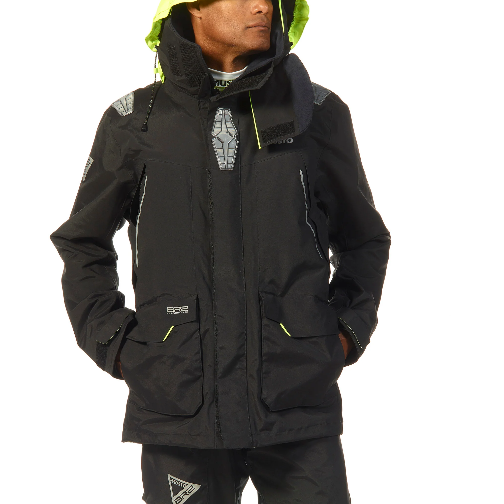 Musto Men's BR2 Offshore 2.0 Waterproof Sailing Jacket (Black) - Image 3